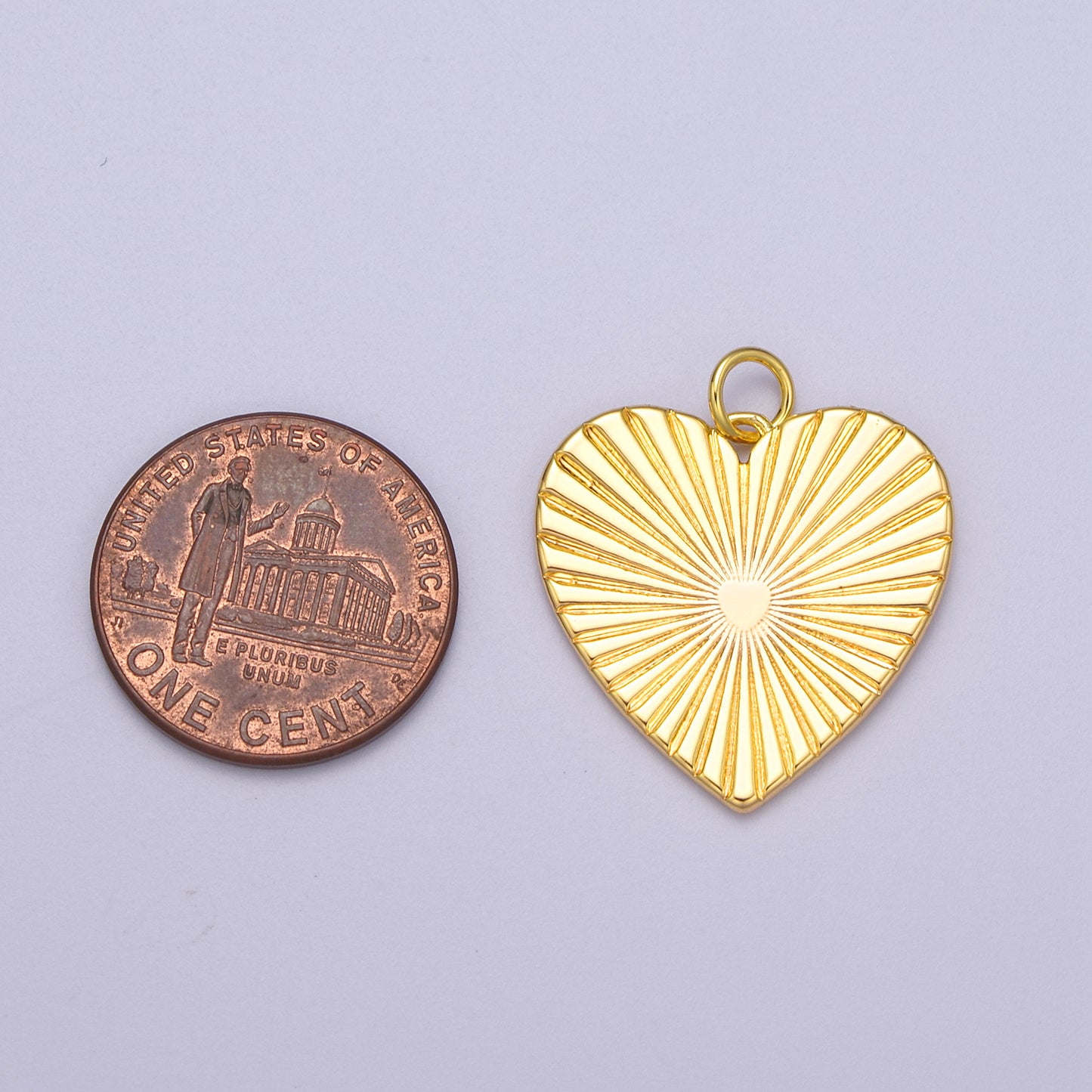 Gold filled heart charm necklace clear cz sunburst gold pendant, dainty heart love valentine gift necklace supply n-271