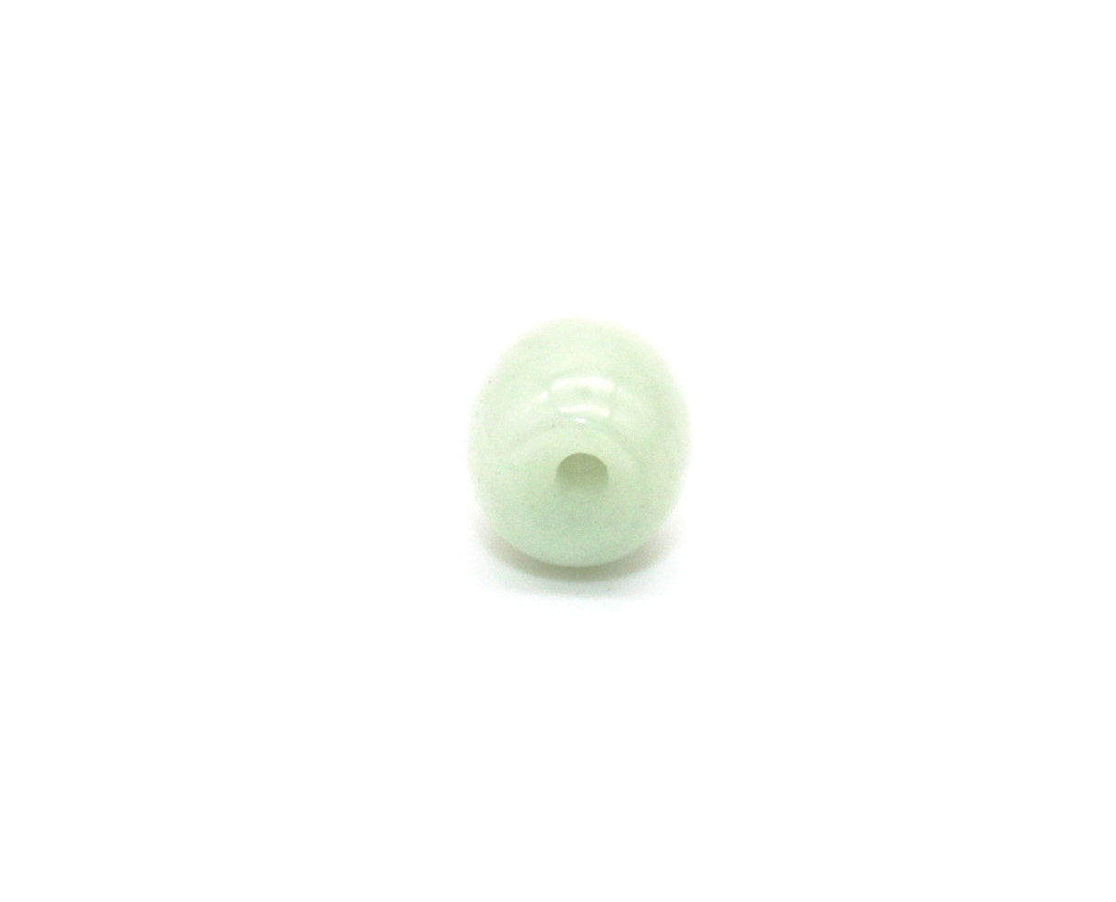 1 pcs Natural Oval Light Green Aventurine Beads, Great Quality, Natural Gemstone for Jewellery Making. Supplies for DIY Necklace Bracelets
