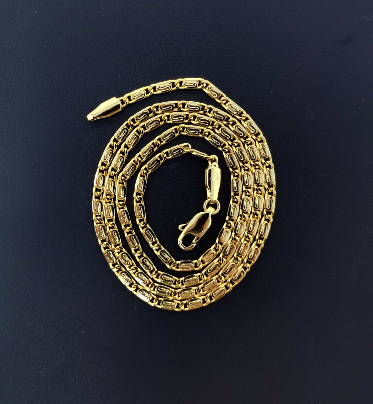 1pc 17.7'' Ready to Use Gold Filled Unique Necklace Chain, Layering Unique Chain Dainty Necklace, Perfect for Pendant Charm Necklace,431