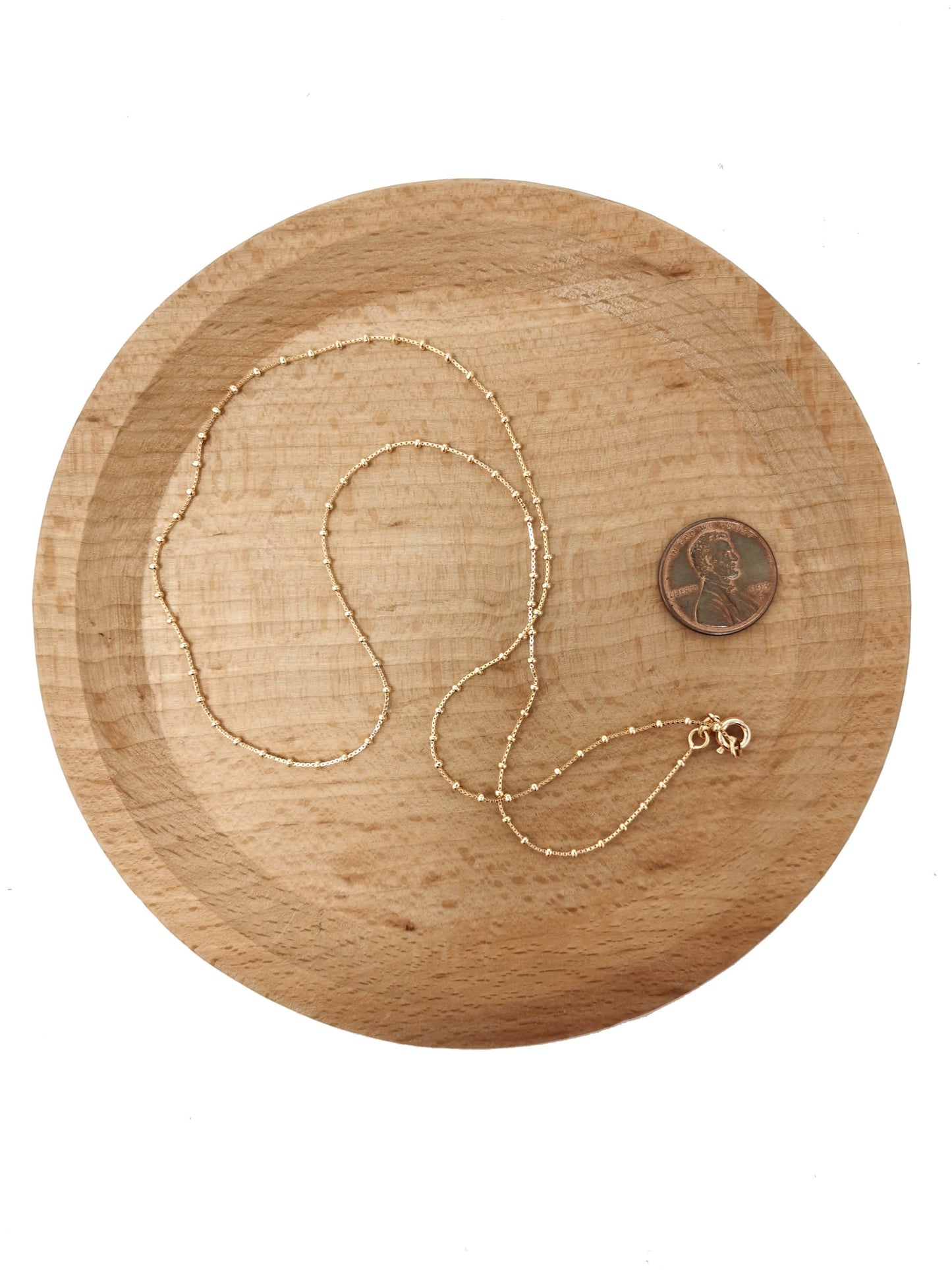 1pc 18'' Ball Sequence ready to wear 18k Gold Square Box Chain Necklace,Layering Dainty Box Chain Jewelry Making with Pendant Charm, CH-687