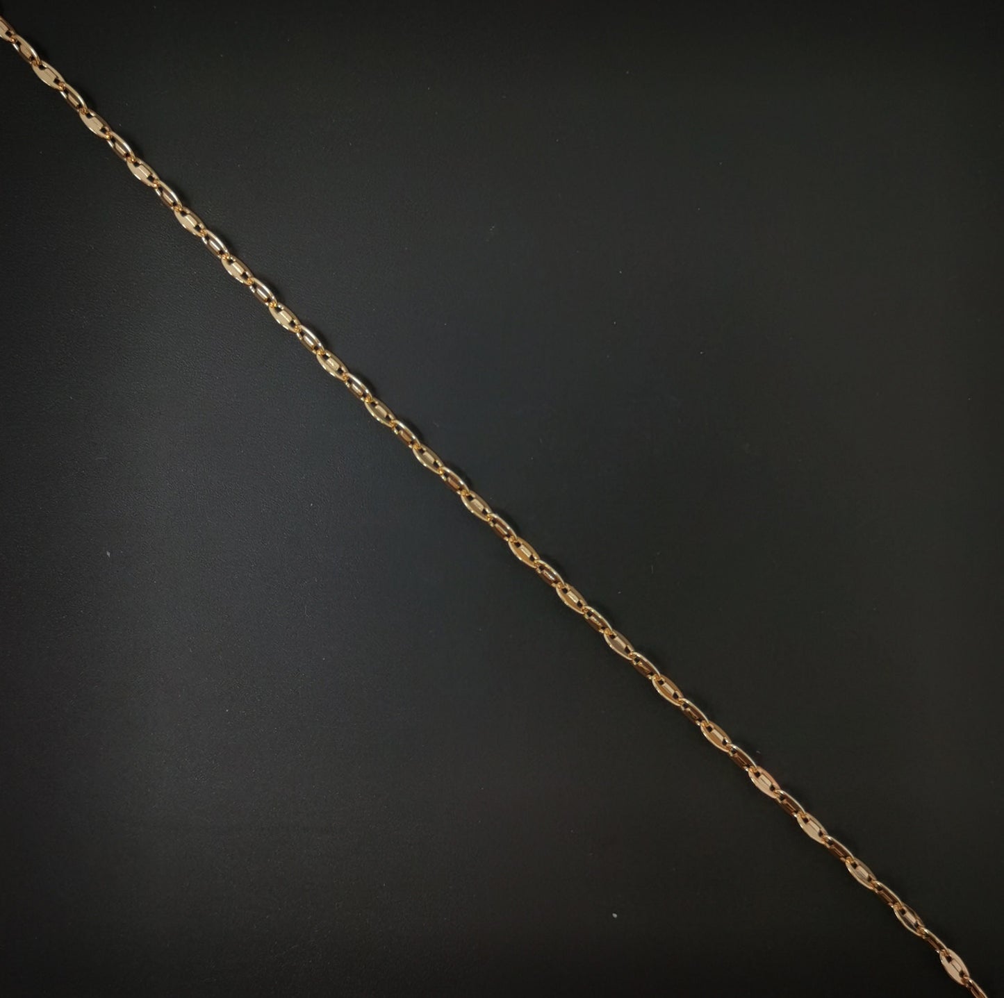 1pc 18'' Ready to Use 18K Gold Filled Anchor Necklace Chain, Layering Unique Chain Dainty Necklace, For Pendant Charm Necklace Making,CH-713