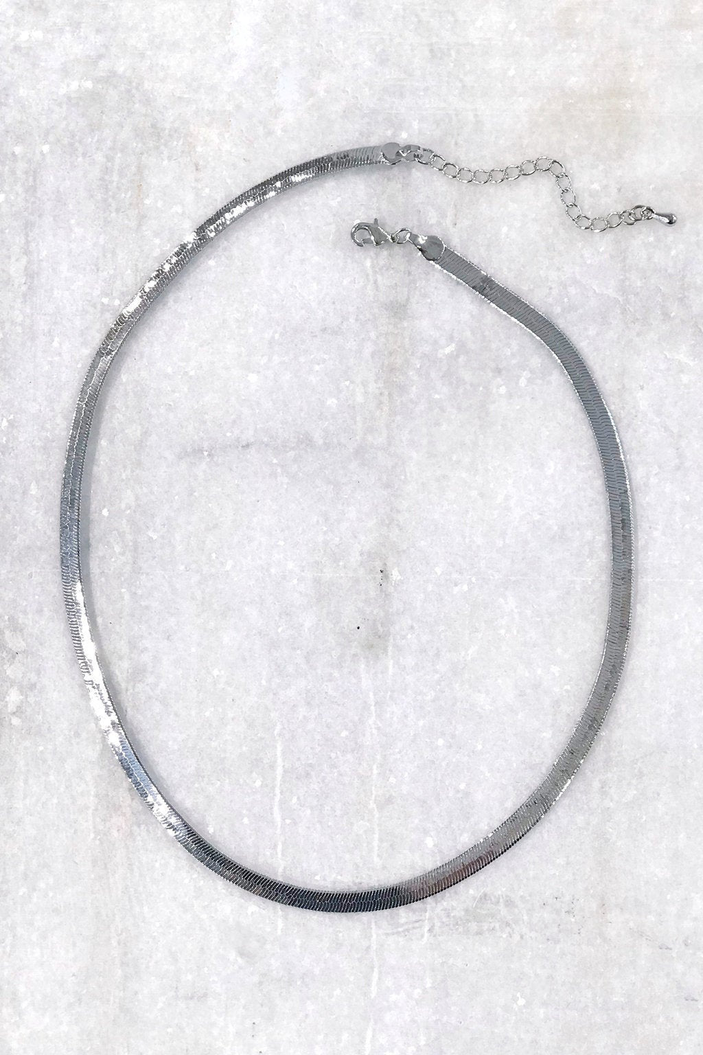 1pc 18", 3.4mm Ready to Use White Gold Herringbone Necklace Chain Layering Chain Dainty Necklace For Pendant Charm Necklace, 914