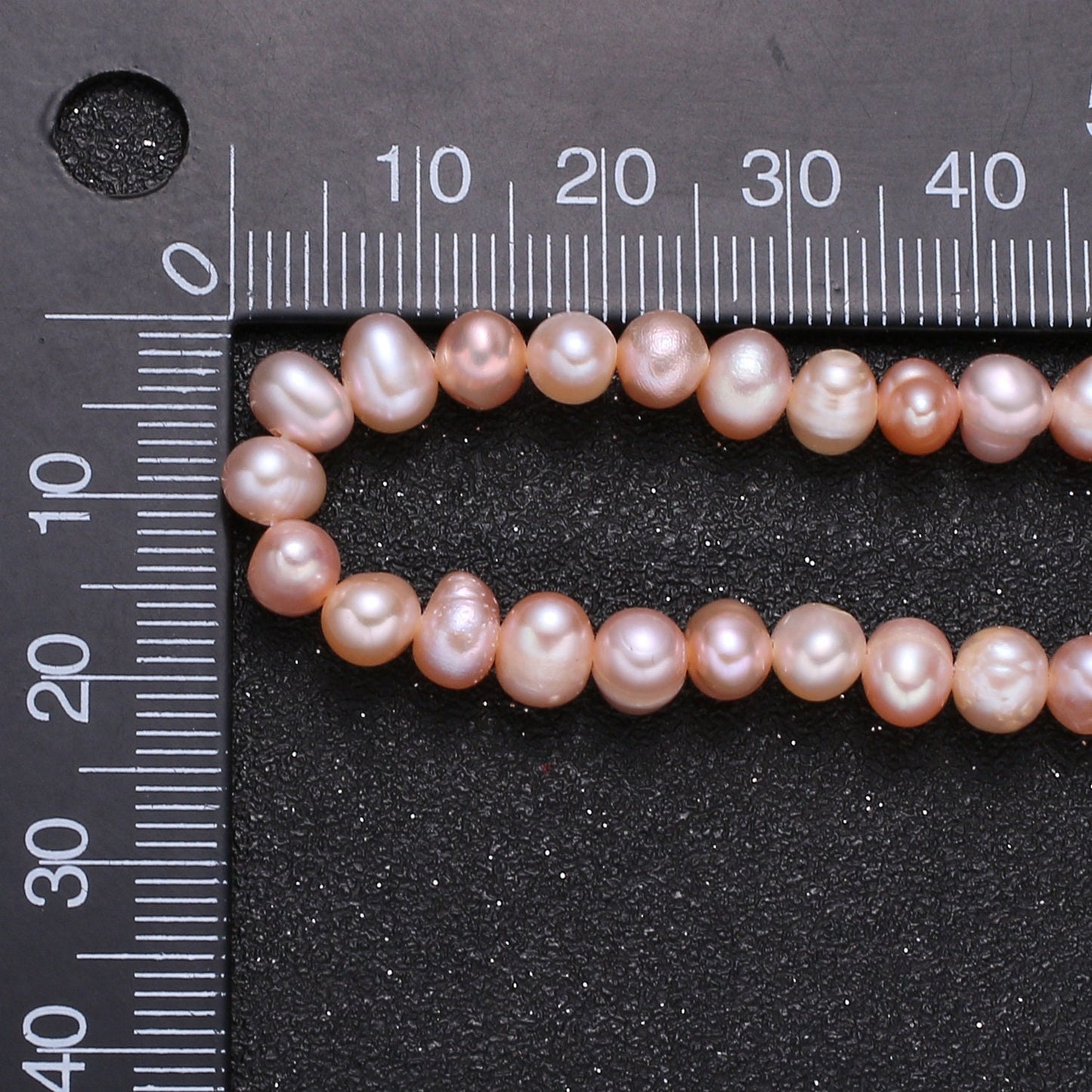 Tiny Pink Freshwater Seed Necklace, Layering Necklace, Pearl Beaded Necklace, Minimalist Necklace, Bridesmaid Gift, Wedding Jewellery