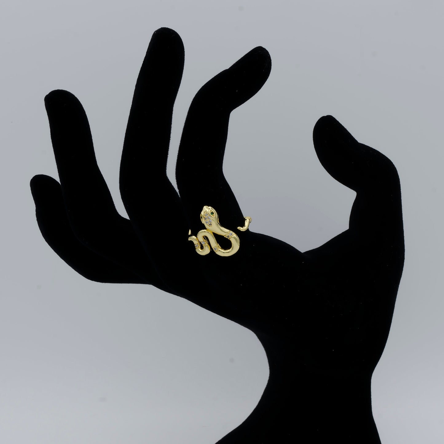 Gold snake ring, serpent ring, Statement ring, Gold Open Adjustable Snake Ring, Gold ring, Dainty ring, Stackable ring, minimalist ring R31