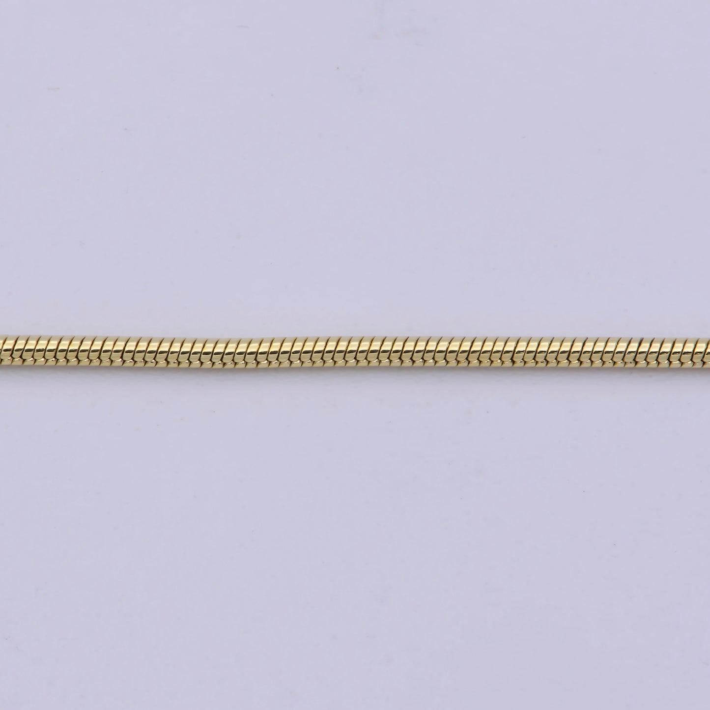 1pc 17.9' Ready to Use Gold Cocoon Necklace Chain, Layer Snake Chain Dainty Necklace, For Pendant Charm Necklace Making,WA-416