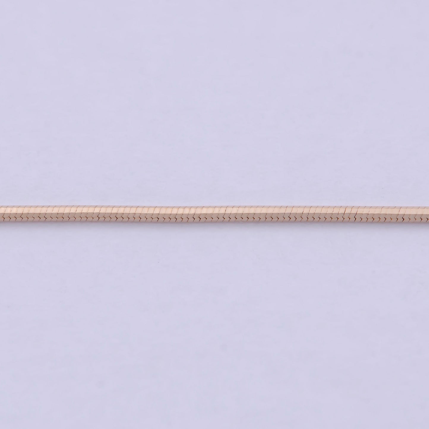 Dainty Round Snake Chain Herringbone Chain Necklace 17.5 Inch ready to wear WA-800