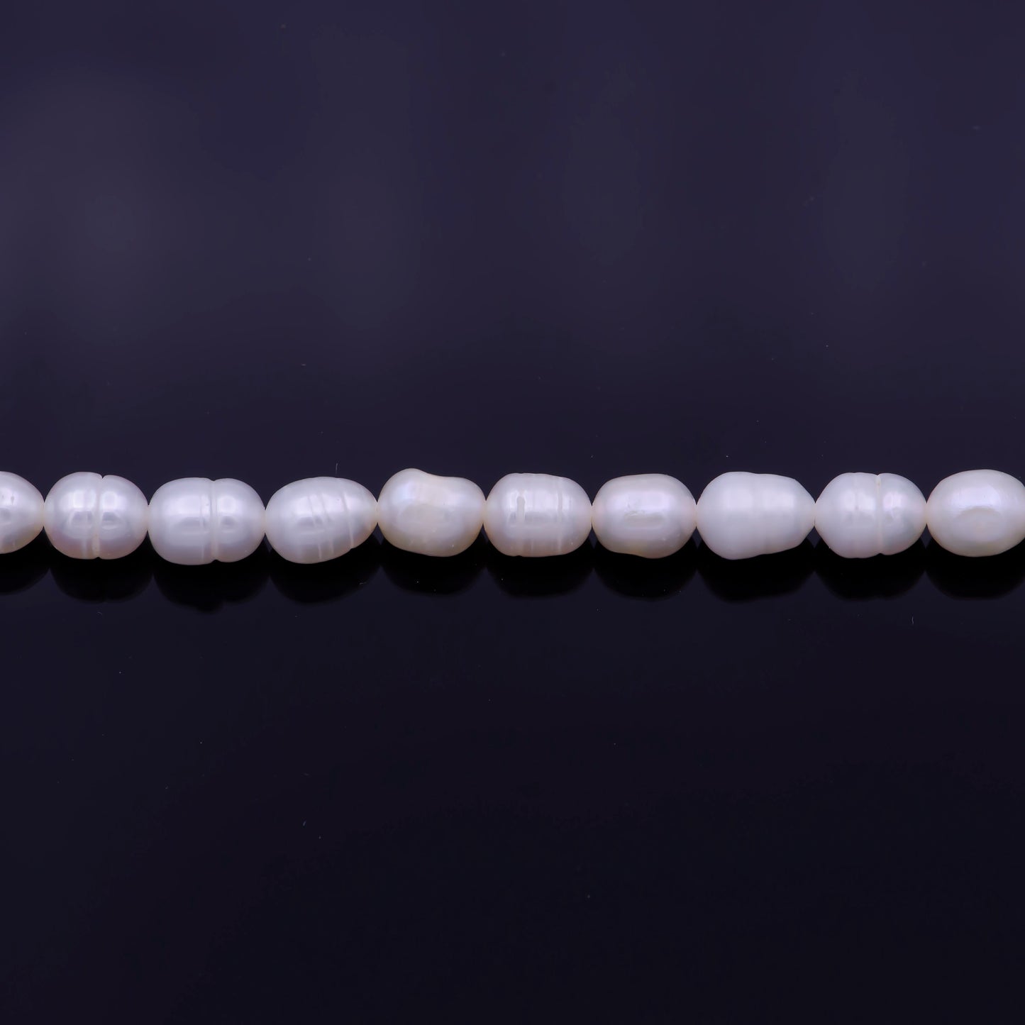 1 Strand - AAA Natural Fresh Water Pearl Beads White Oval Rice Shape Beads 5mm Wholesale Pearl Beads Jewelry Making Supply WA1329