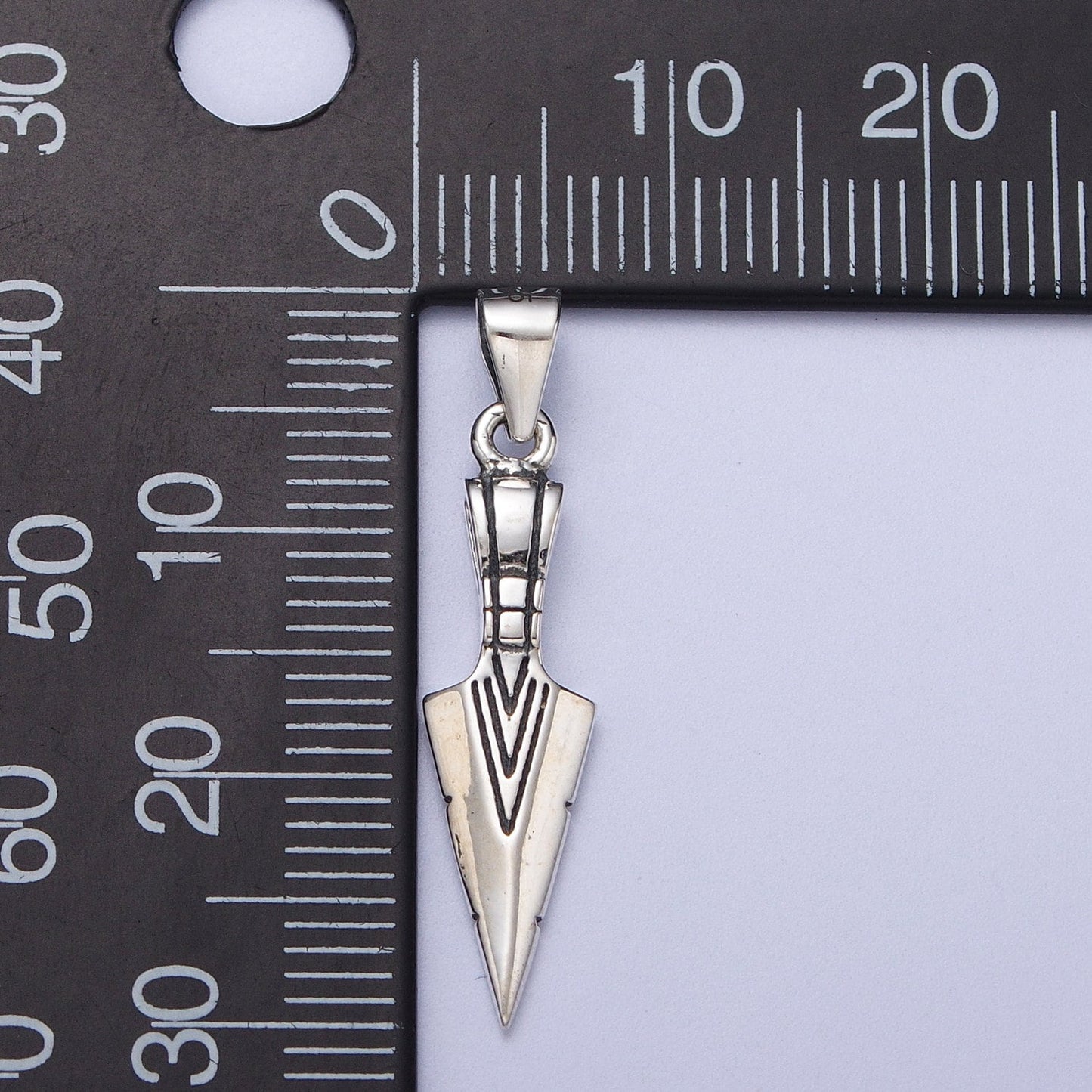 s925 Sterling Silver Arrowhead Pendant for Bracelet Necklace, Silver Gold Arrow Necklace, Arrow Head Pendant Indian Tribe Bohemian