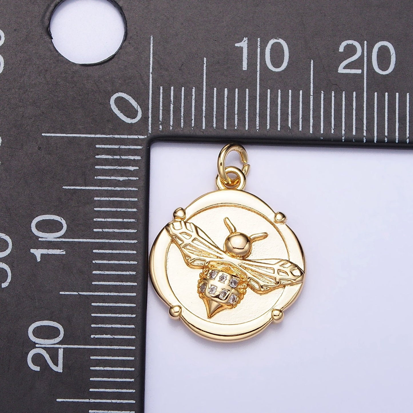 Small Gold Coin fly pendant necklace / insect Charm / silver fly charm / bug jewelry Inspired for Necklace Bracelet Earring Component AC689