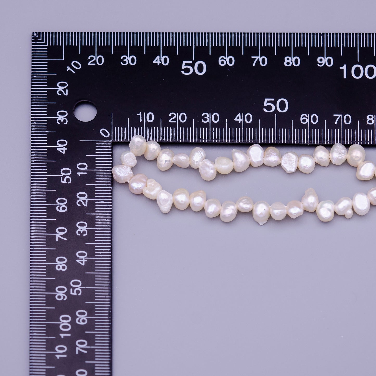 6.5mm-7.5mm white Nugget Seed freshwater pearls Small size pearl, genuine pearl bead strand supply for Jewelry Making WA-1317
