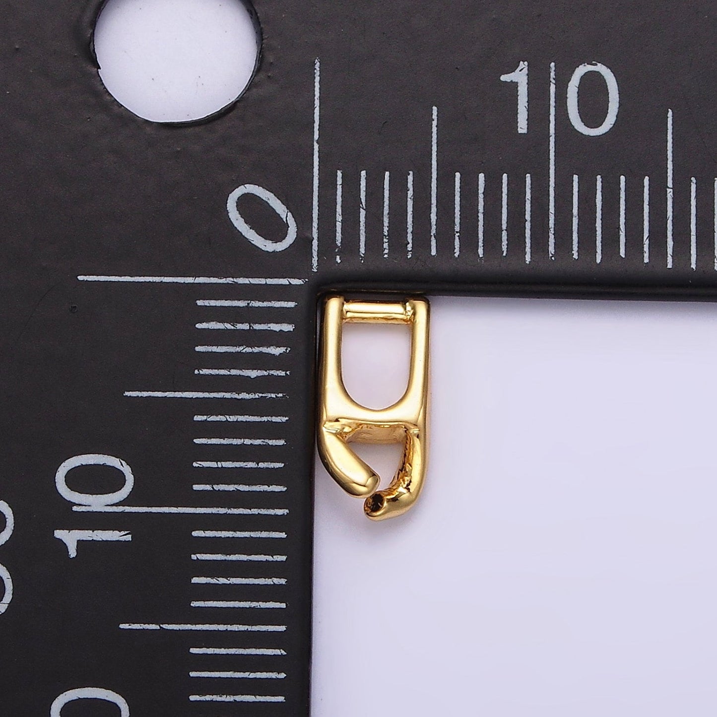 14K Gold Filled 4.7mm Snap Lock Hook Minimalist Jewelry Making Closure Supply | Z591