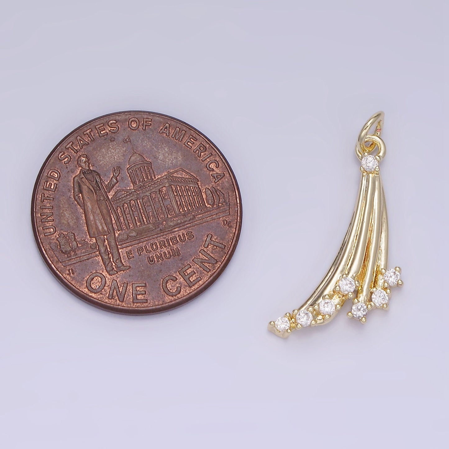 14K Gold Filled Vintage Shooting Stars Charm add-on | AG-675