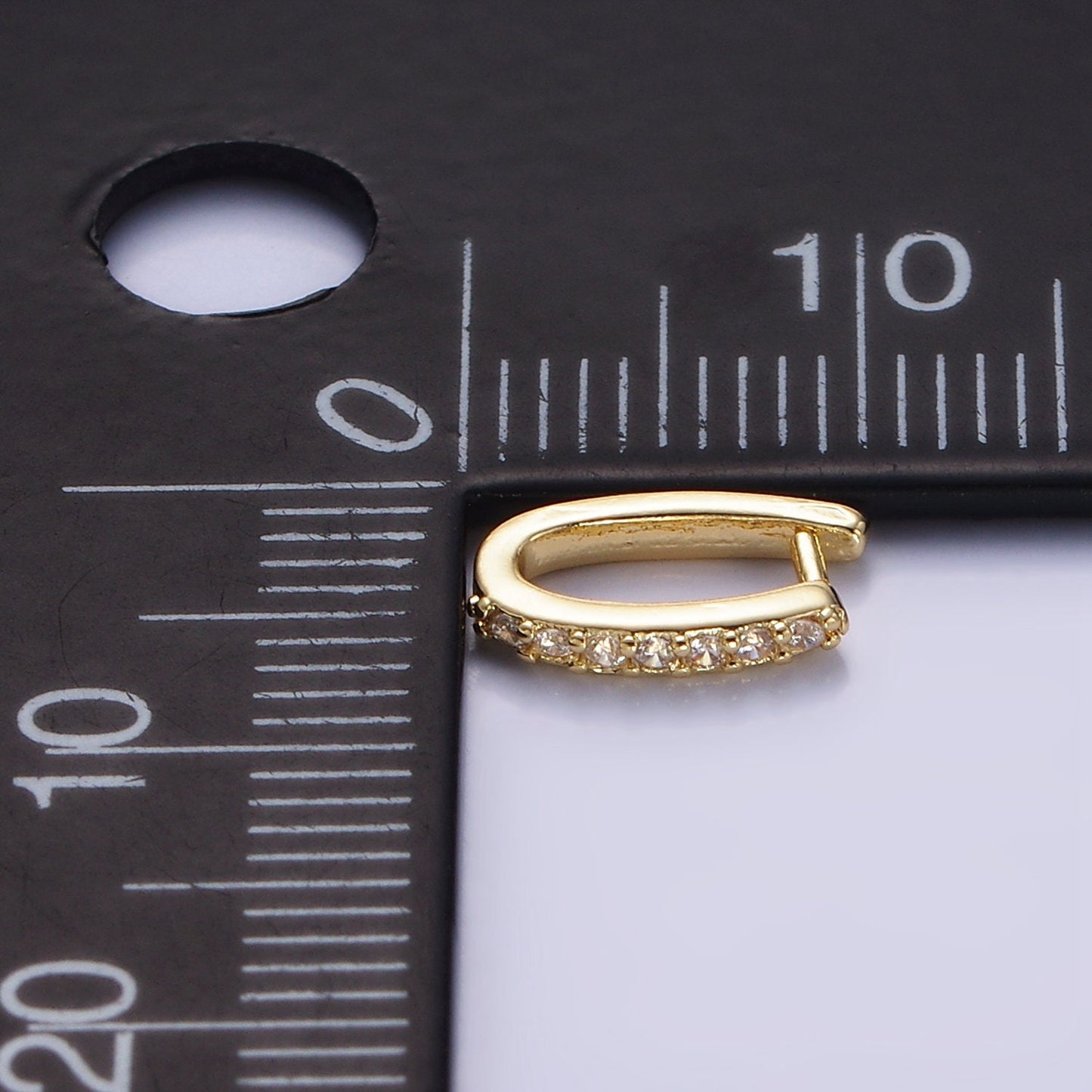 14K Gold Filled CZ Bail for Pendant Jewelry Kit Supplies For DIY Jewelry Making | -766