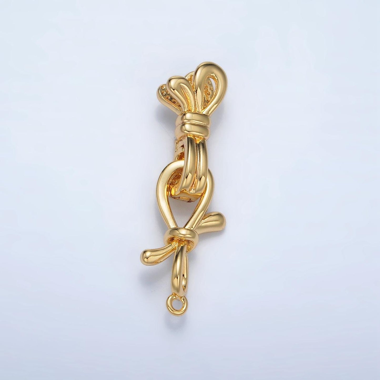 24K Gold Filled End clasp Enhancer for Bracelet Component Z861