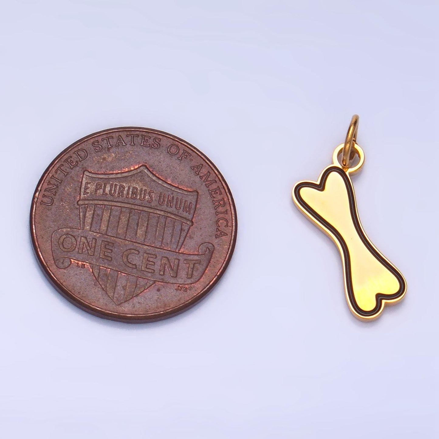 Dainty stainless steel dog bone charm cute pets pendant kawaii charm bracelet necklace for diy jewelry making supply kids jewelry p1315