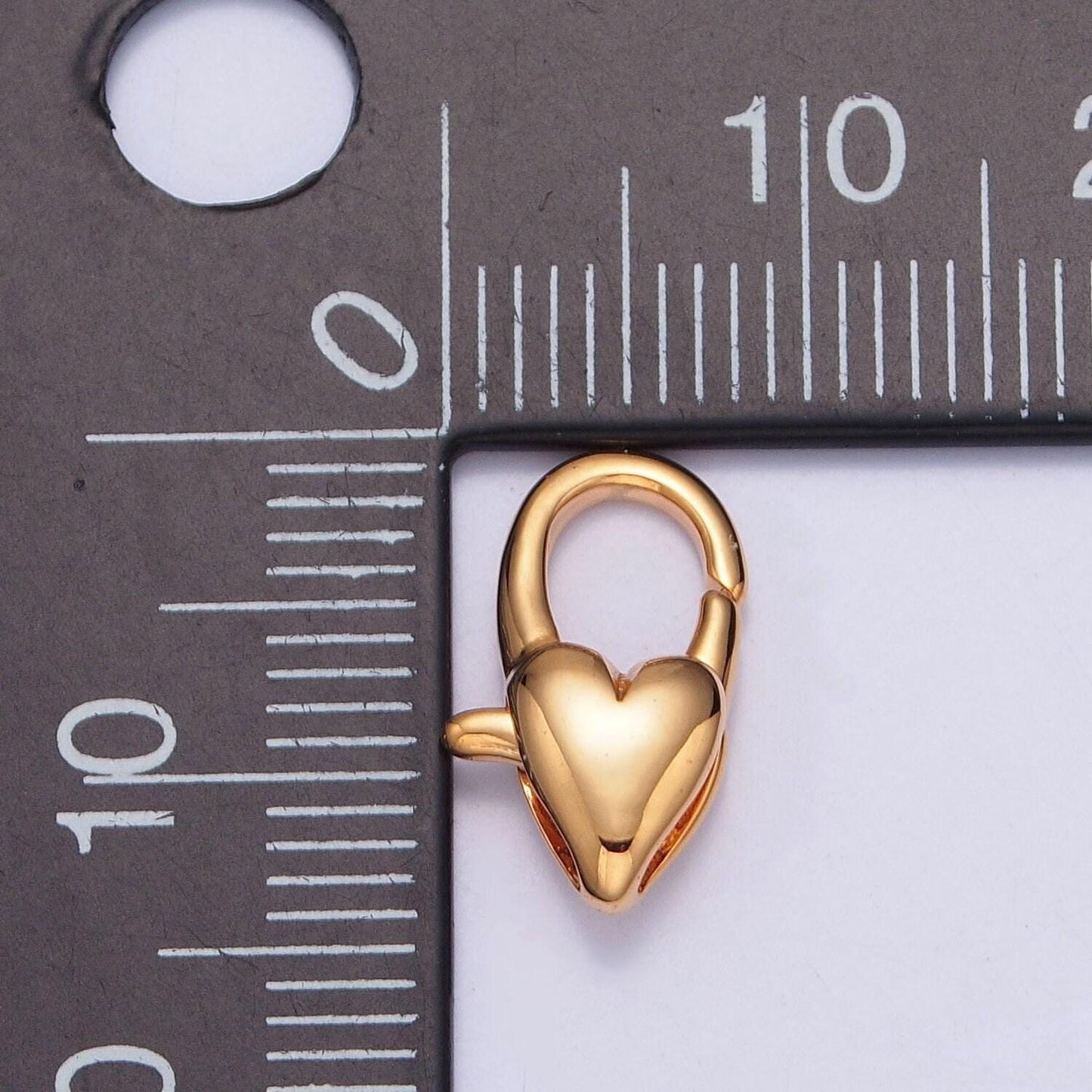 Gold filled love heart lobster clasp heart trigger clasp – lobster claw for jewelry making supplies | l-829, l-831