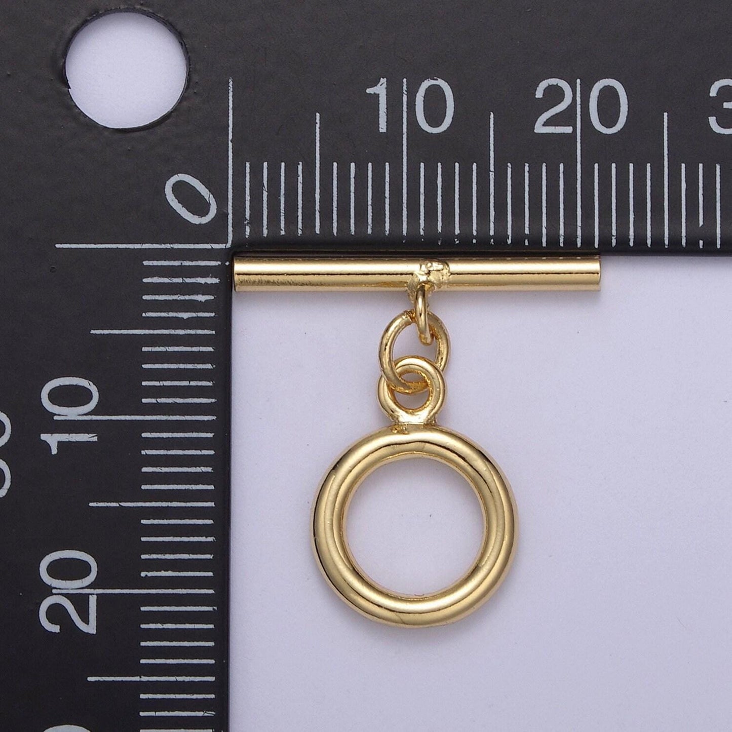 Minimalist classic gold toggle clasps gold filled ot clasp wholesale findings l-679