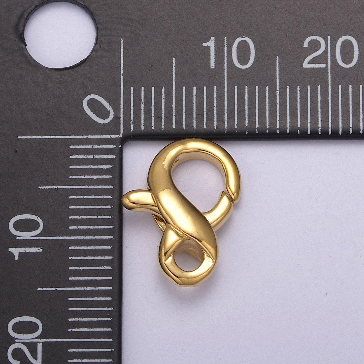 Gold / silver lobster claw clasp diy jewelry supply l-586 / l-587