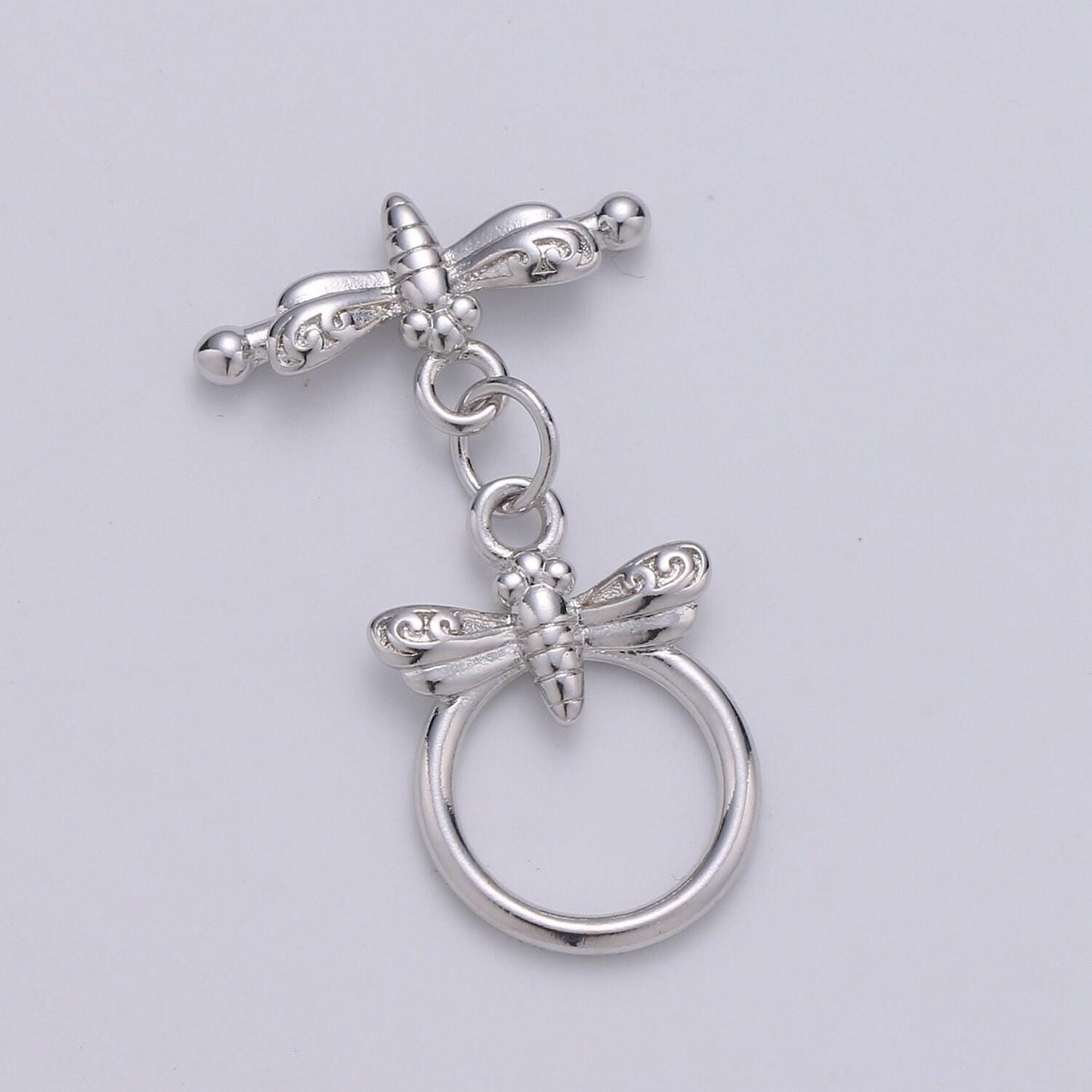 Wholesale gold toggle clasp, rose gold , black, silver bee toggle clasps fancy design ot clasp bulk supply for bracelet necklace component