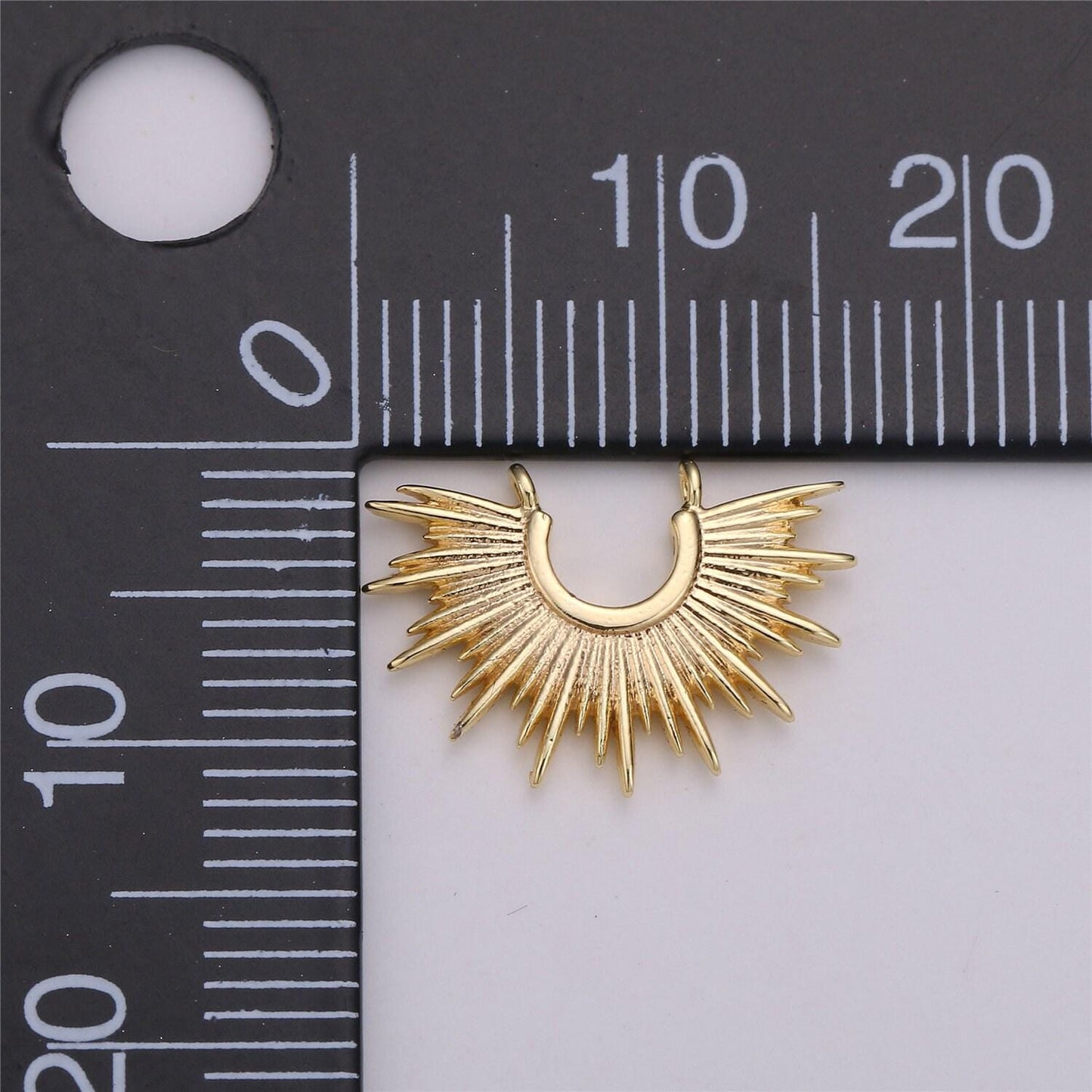 Sun burst connector charms , celestial drop charm pendant, wholesale connector jewelry, bracelet & necklace connector, f288