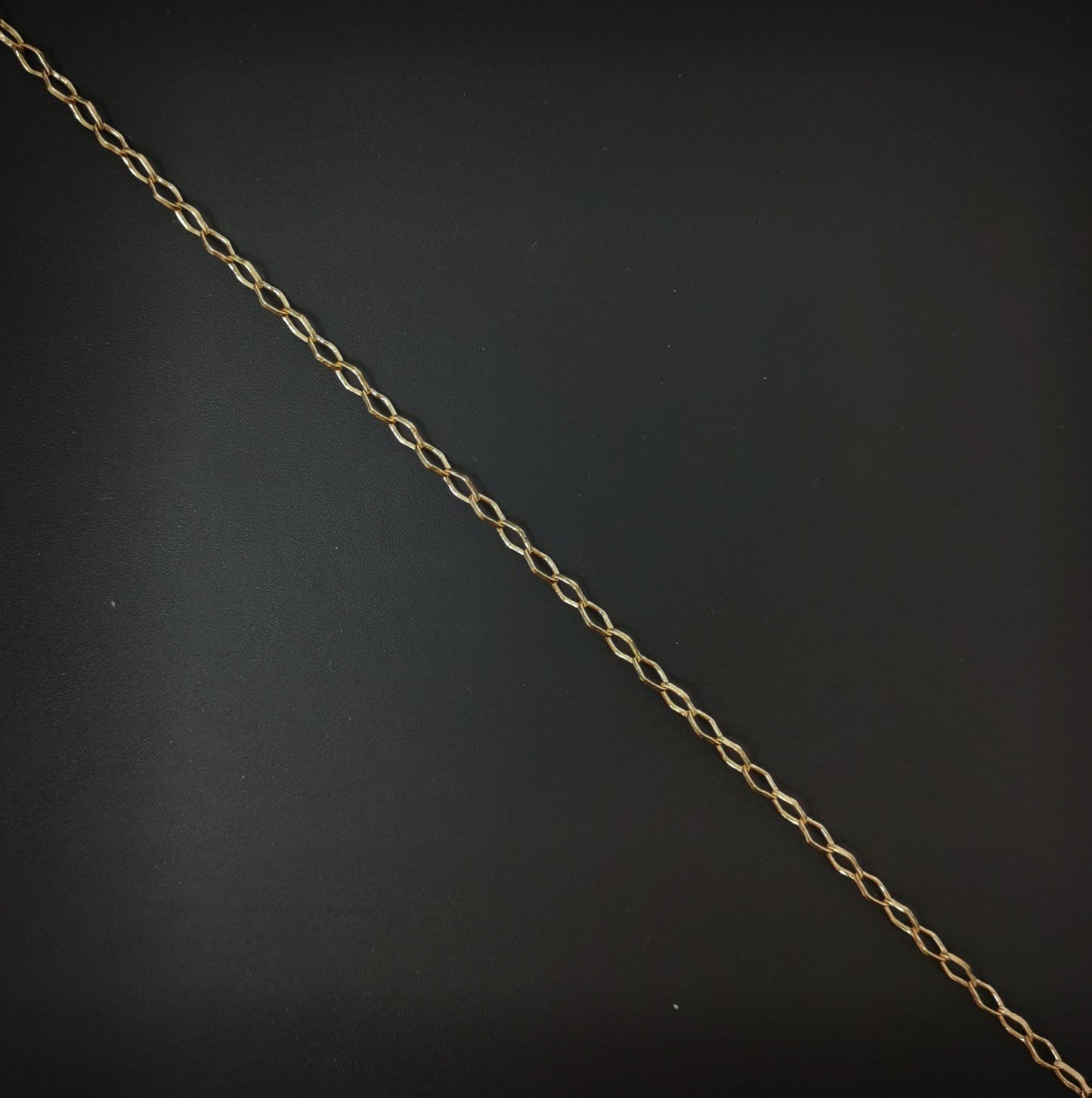 1pc 18'' ready to use 18k rosy gold plated rolo necklace chain, layering rolo chain dainty necklace, for pendant charm necklace making,715