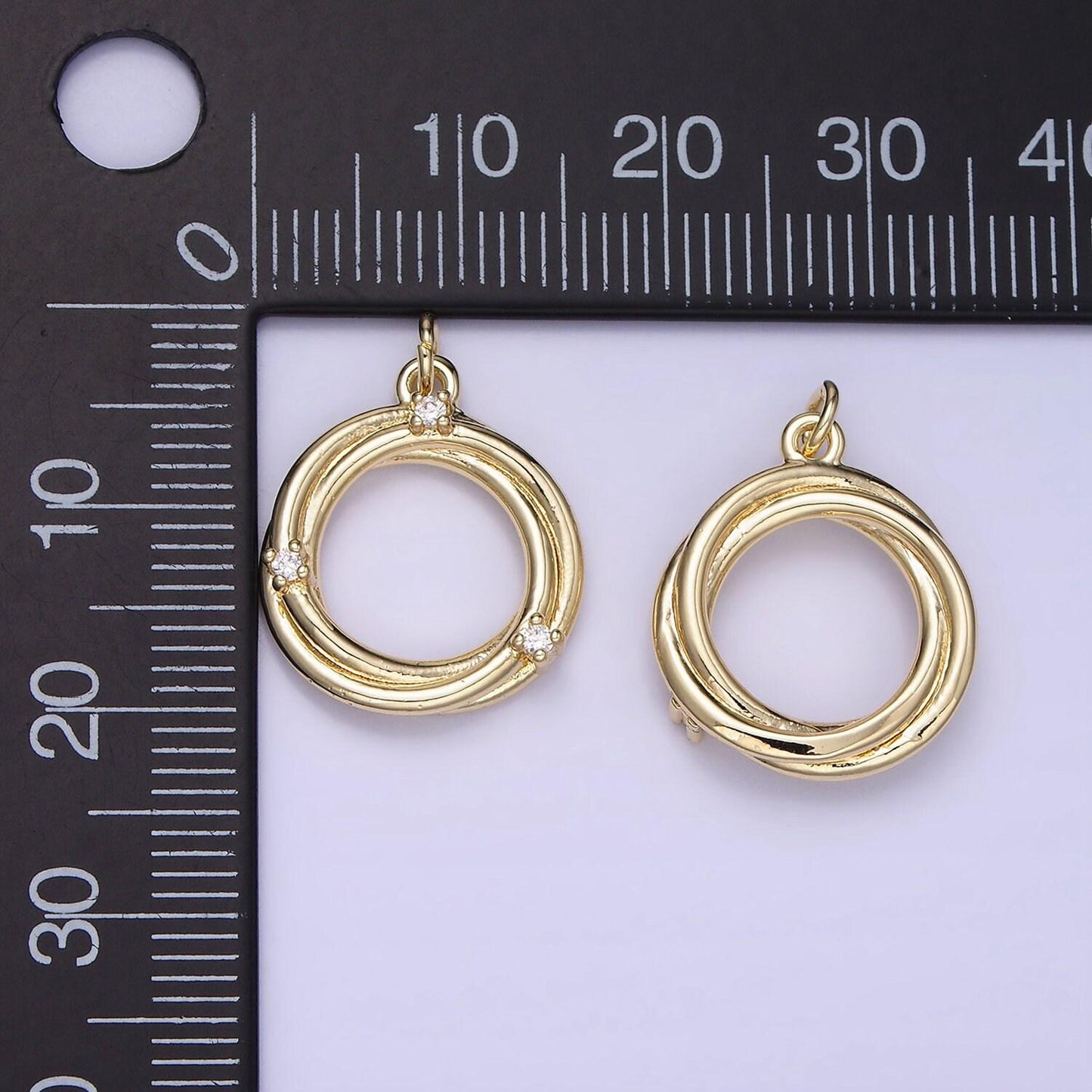 Dainty galaxy planet pendant for necklace gold celestial charm for necklace earring bracelet bulk charms for jewelry making ag671