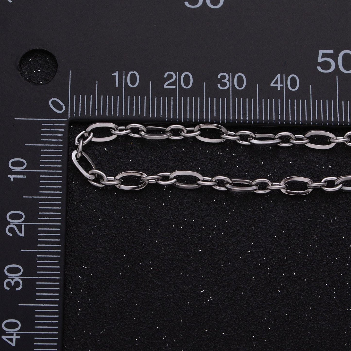 24k gold filled figure eight chain 3.5 mm dainty cable link unfinished chain by yard | roll-1295 1296