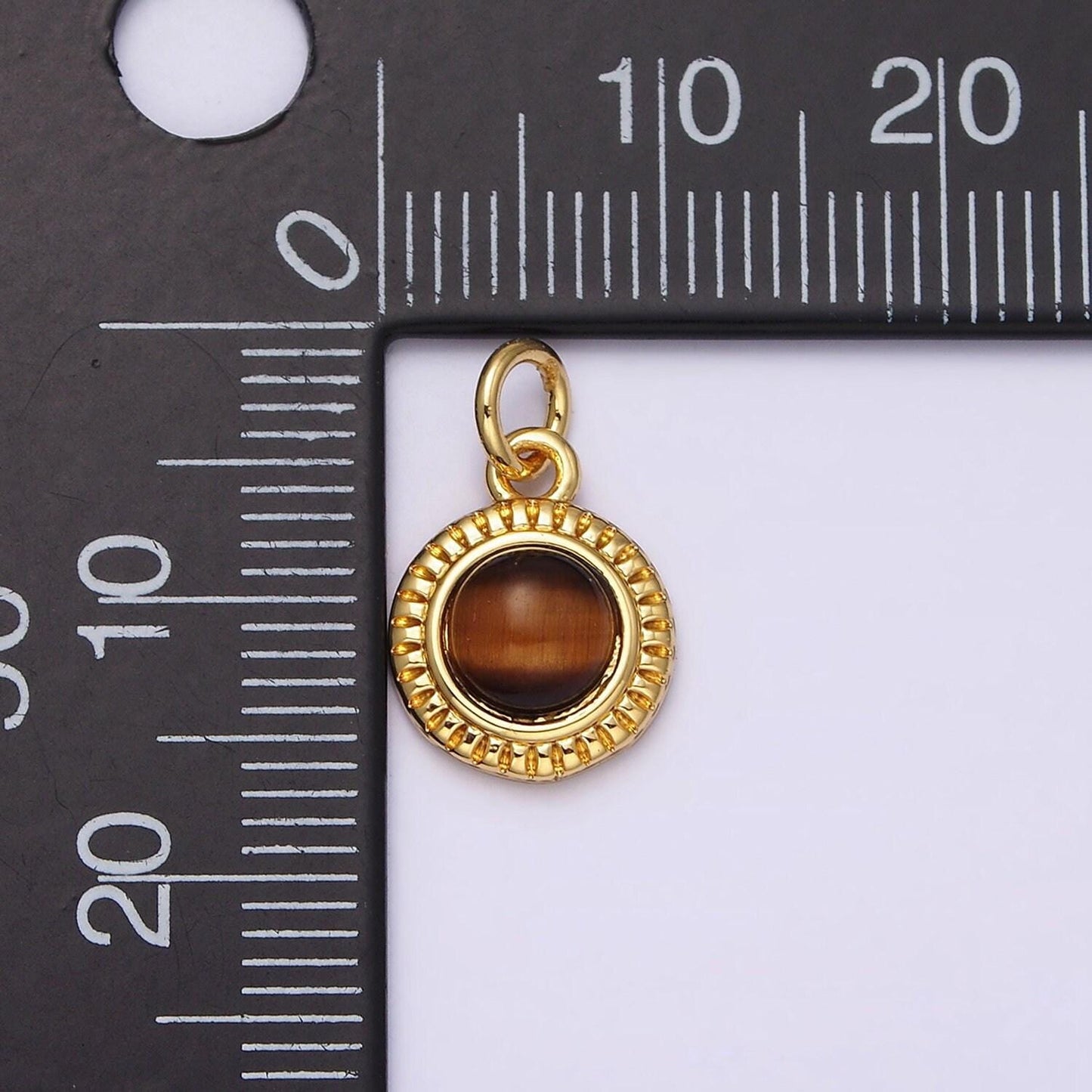 24k gold filled rose quartz, aventurine, labradorite, blue agate, amethyst round pendant | aa195 - aa199