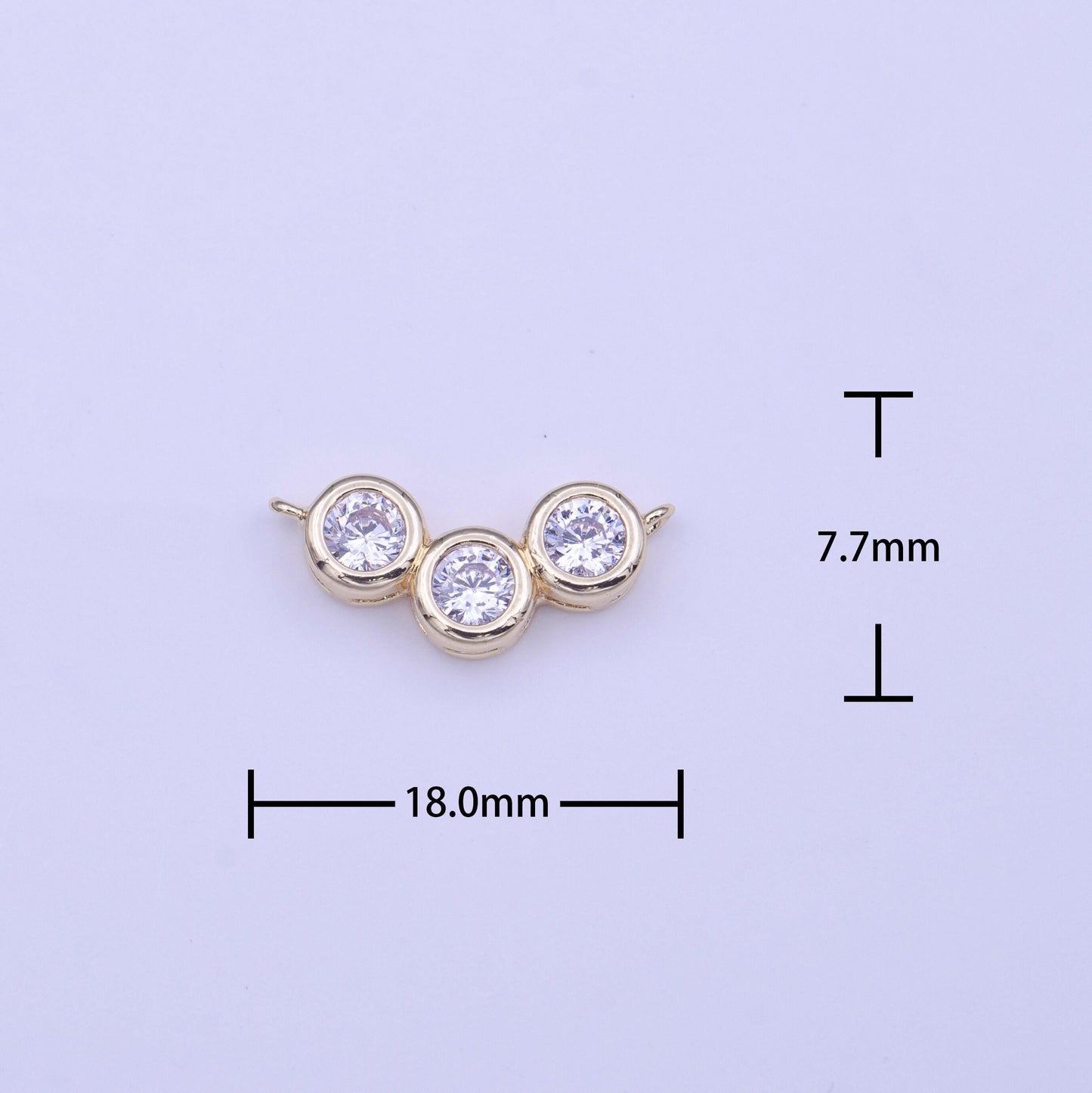 Mini gold charm connector hidden mouse jewelry inspired link connector for necklace bracelet jewelry making supply y648