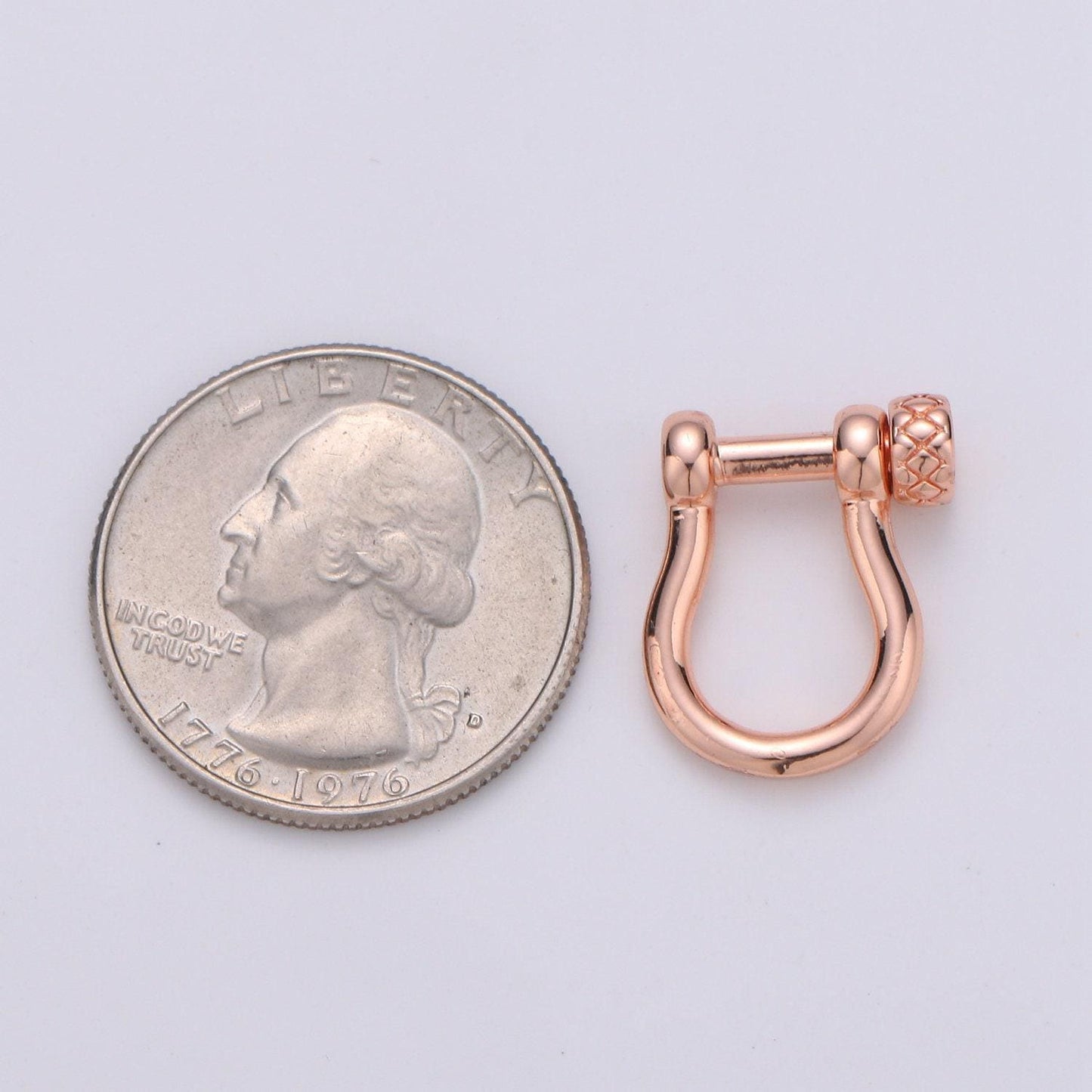 1pc 4 colors offer goldfilled carabiner horse shoe screw clasp, screw clasp u shape , oval clasp, simple oval shaped clasps, sup 712-715