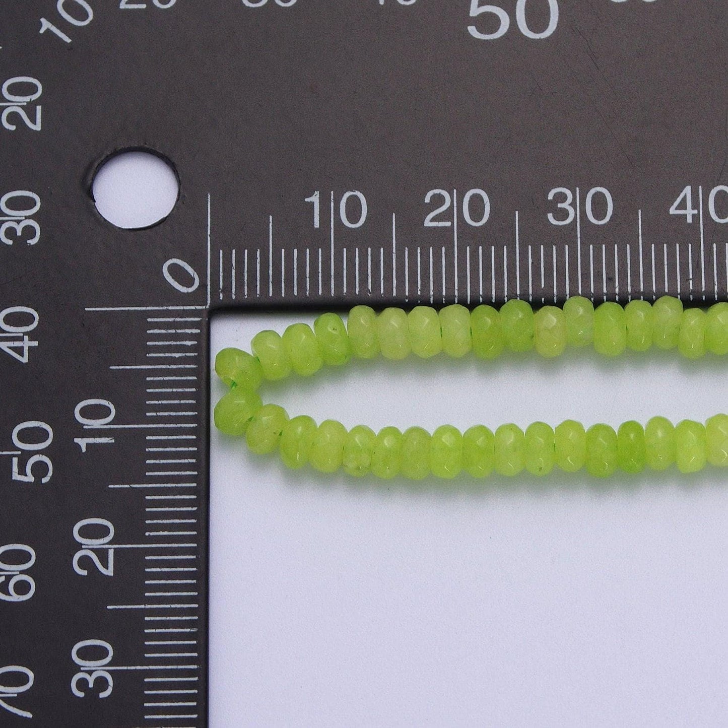 Colorful glass rondelle beads necklace, 4.4mm beads necklace pink green orange handmade gemstone necklace jewelry gift wa1438