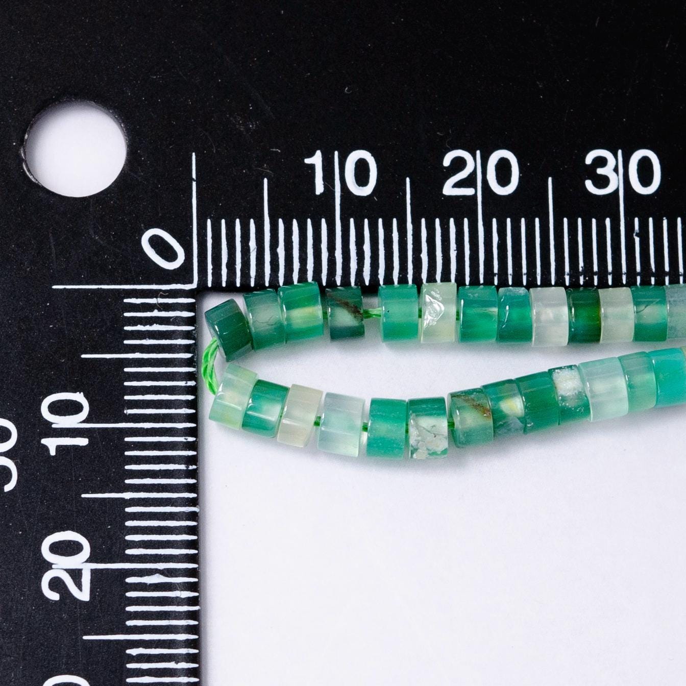 Gemstone light green jade heishi discs beads 4.5 x 2.5 mm beads for bracelet necklace component wa-2711