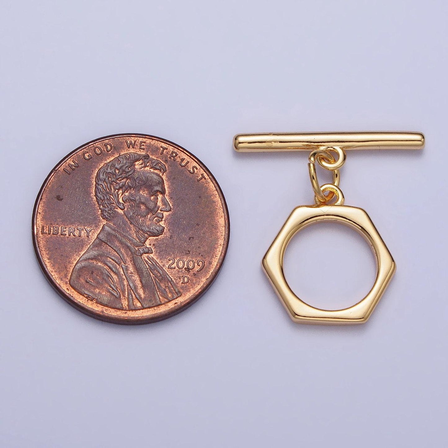 24k gold plated ot toggle clasps ot toggle clasps connectors for jewelry handmade making bracelet necklace bar hexagonal clasp z103