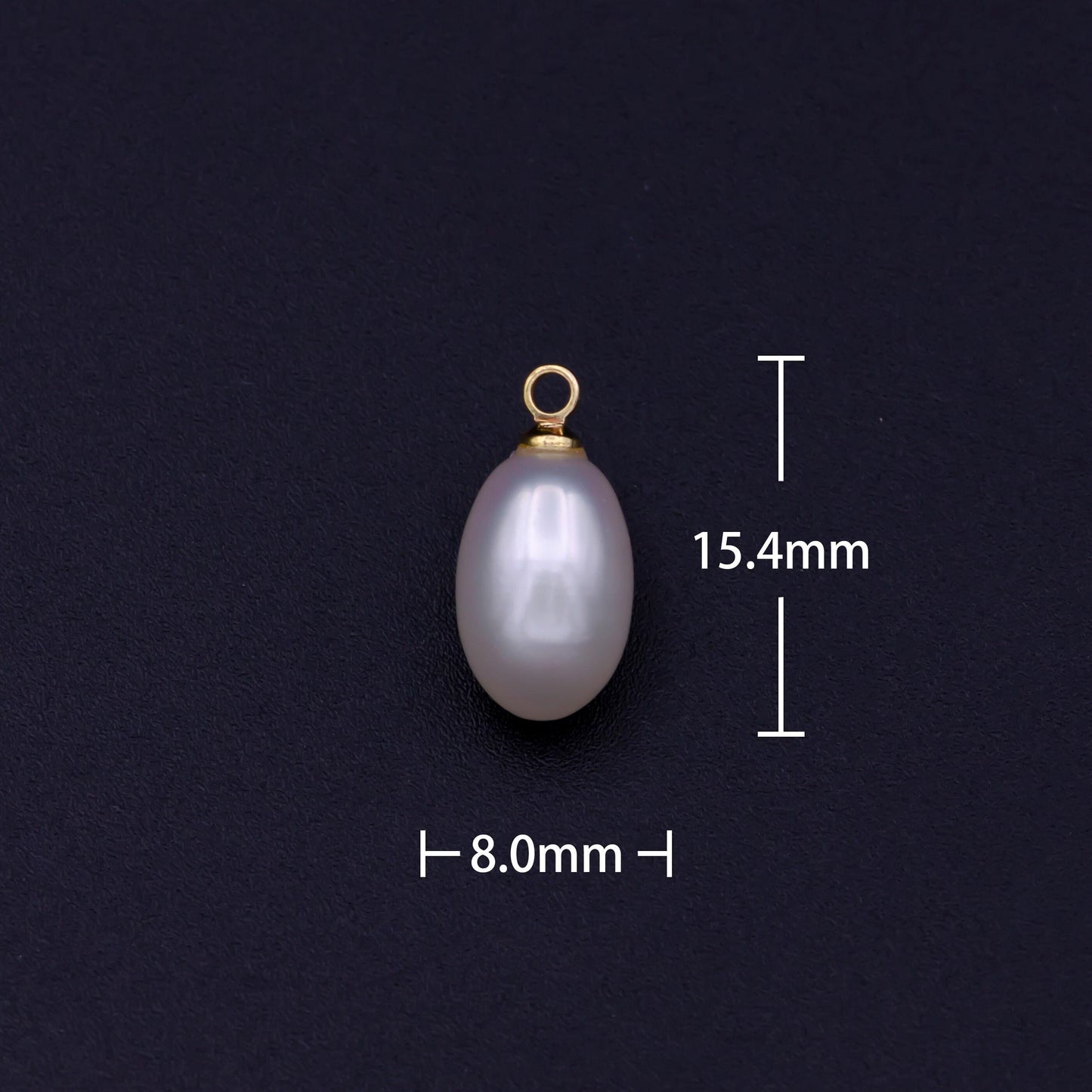 Mauve white teardrop pearl charm natural freshwater pearl necklace, mauve champagne single keshi pendant, bridesmaid jewelry gift p1763