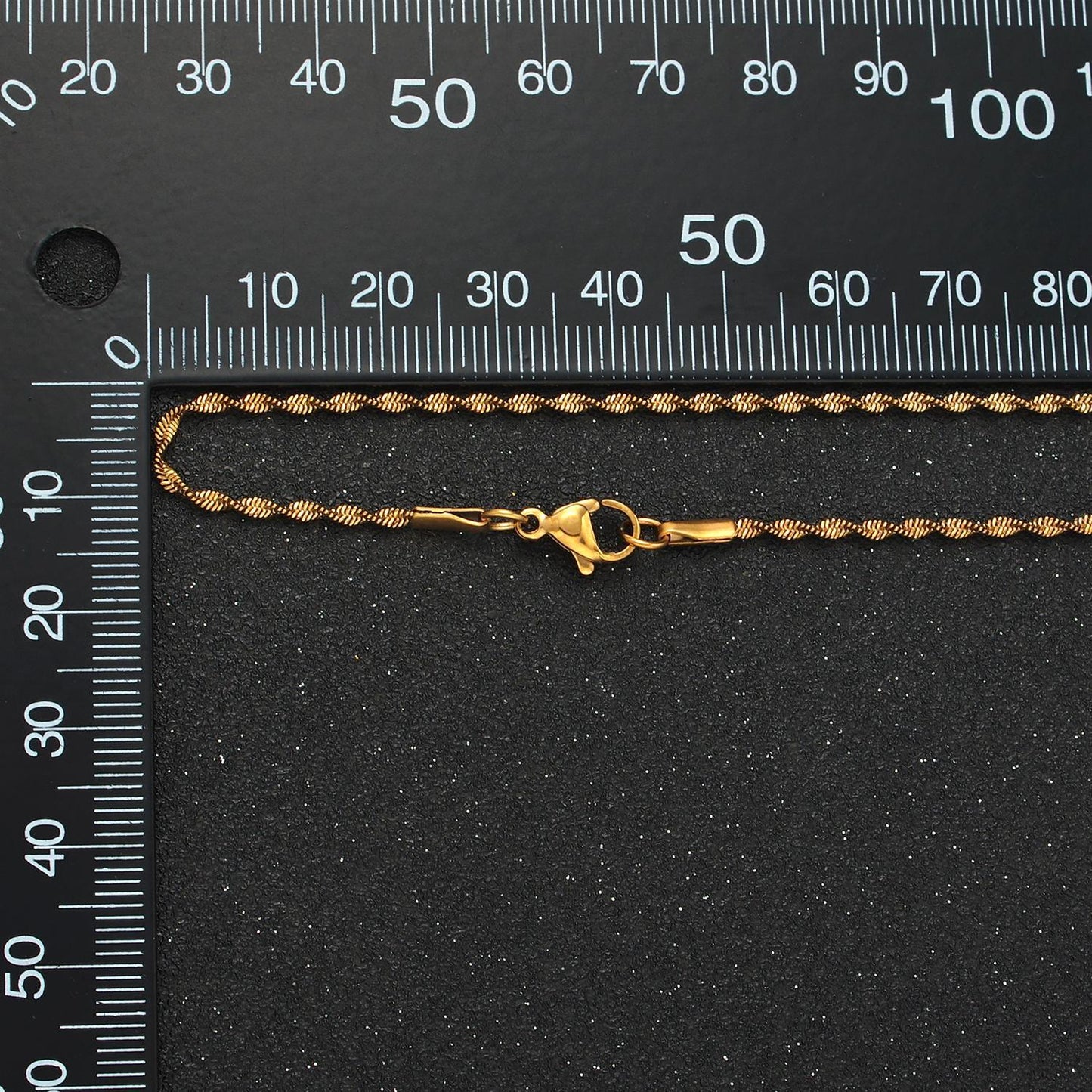 18 inch singapore chain stainless steel necklace in gold & silver | wa-2600 wa-2601