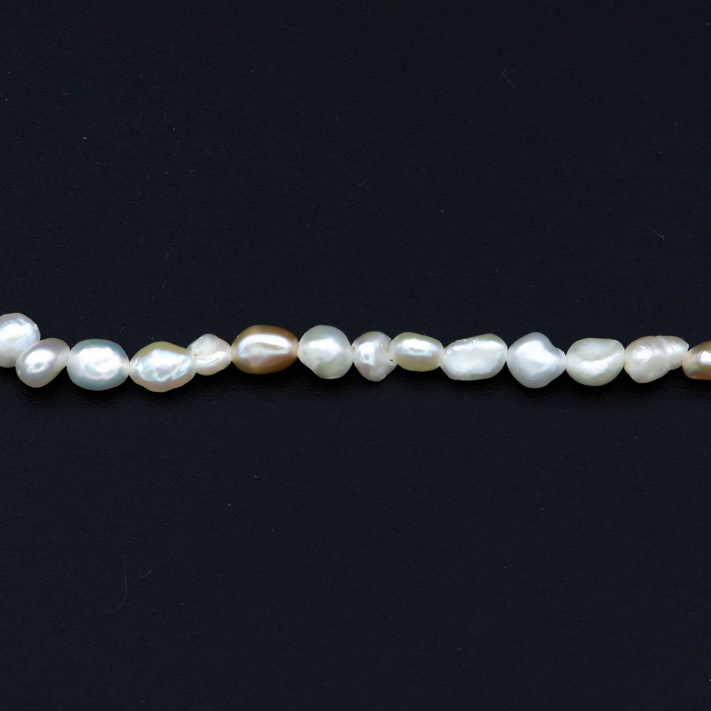 Baroque freshwater seed necklace, layering necklace, pearl necklace, beaded necklace, dainty necklace wedding jewelry christmas gift,wa-512