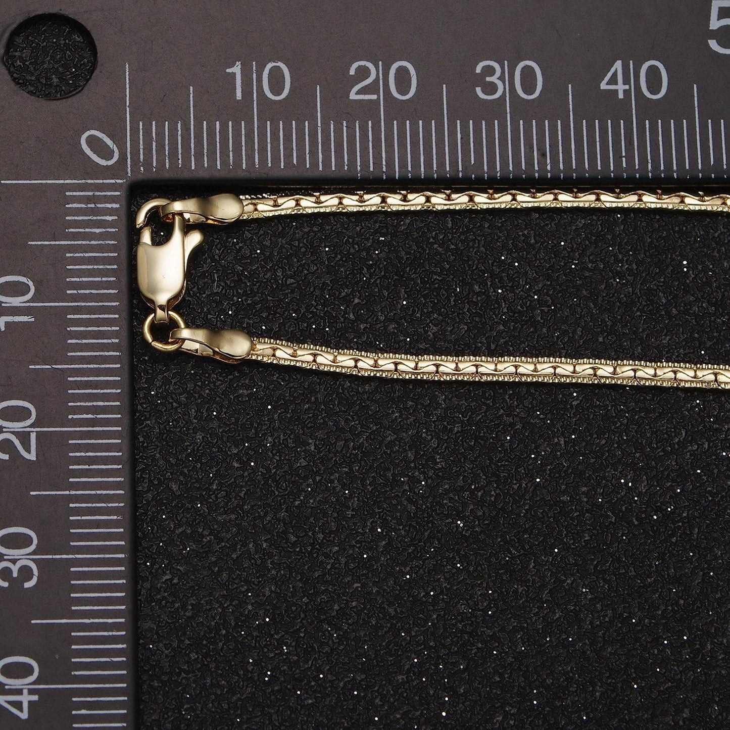 1pc 17.5'' ready to use 14k gold filled herringbone necklace chain, layer snake chain necklace pendant charm jewelry making supply wa1875