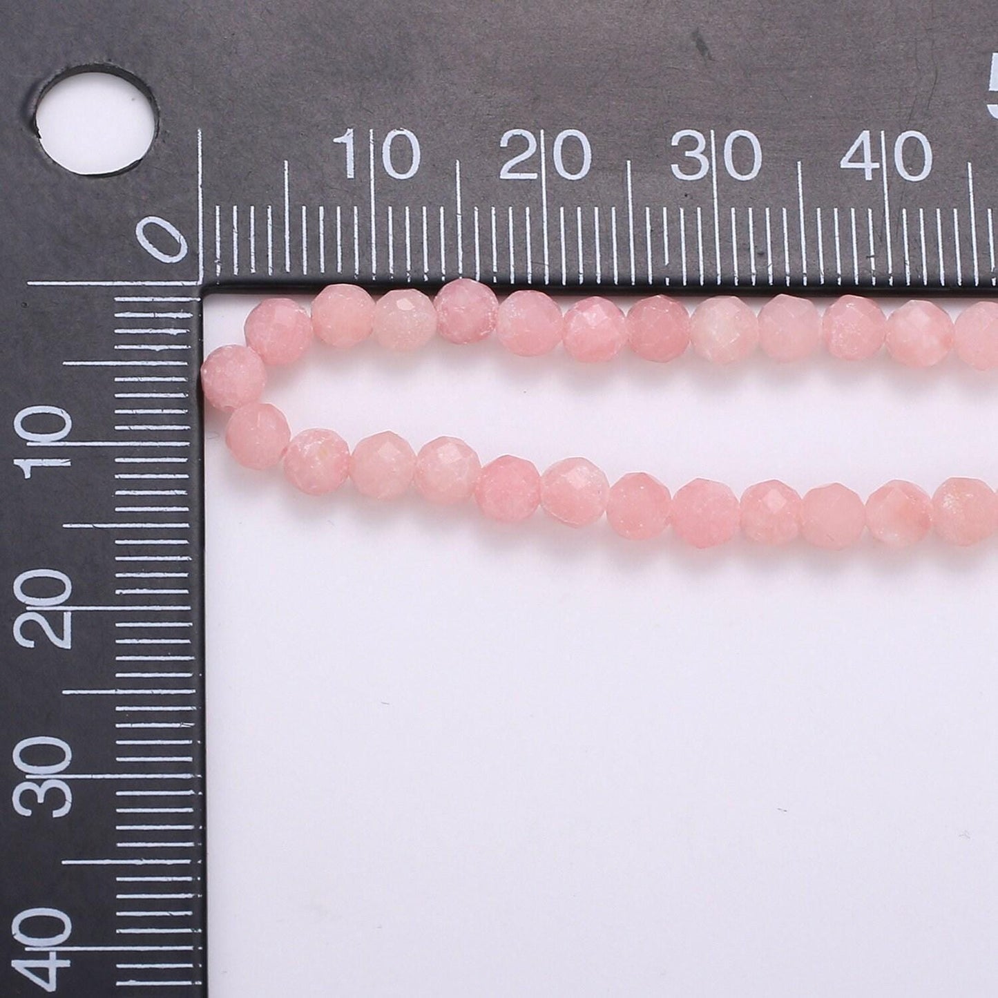 Dainty pink quartz beaded necklace. pink quartz gold filled 18 inch necklace jewelry. january birthstone gift idea