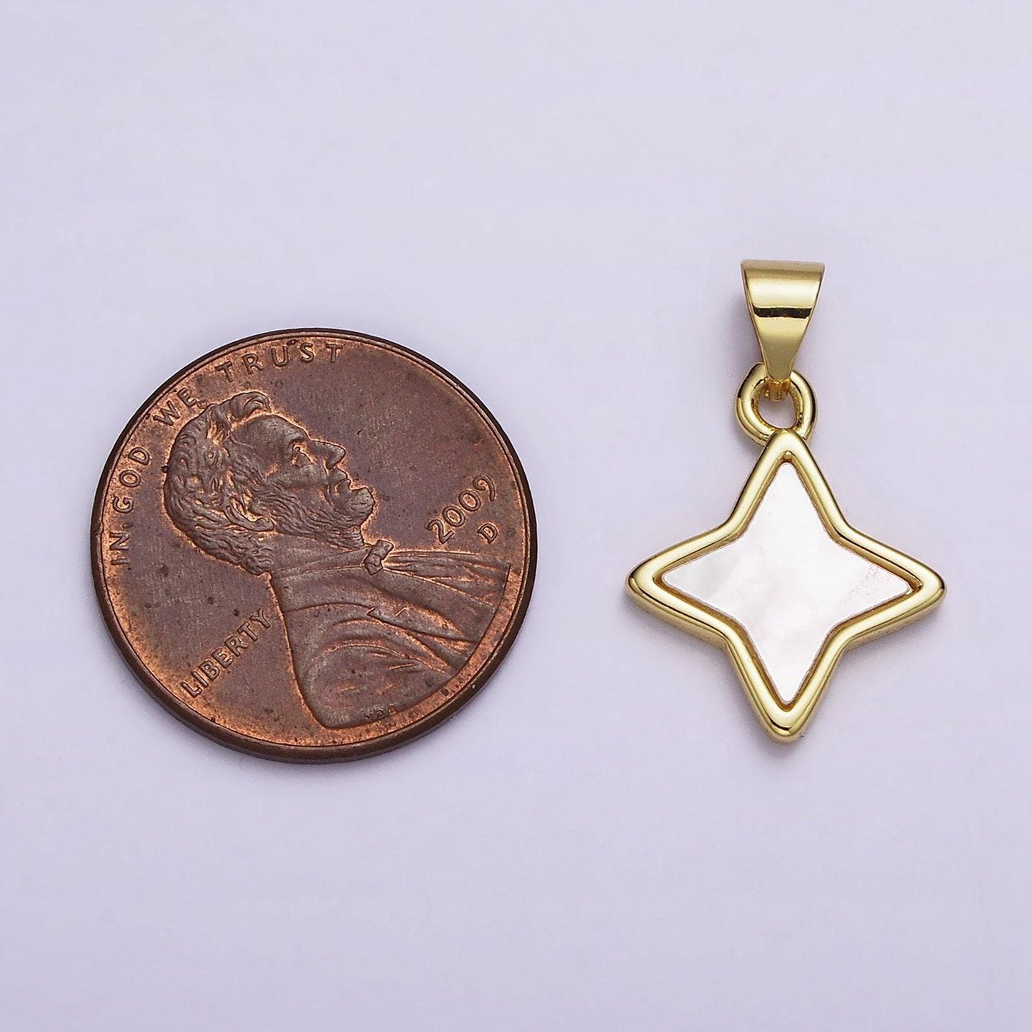 24k gold filled white shell pearl star charm celestial jewelry inspired cloud dangle charm | aa552