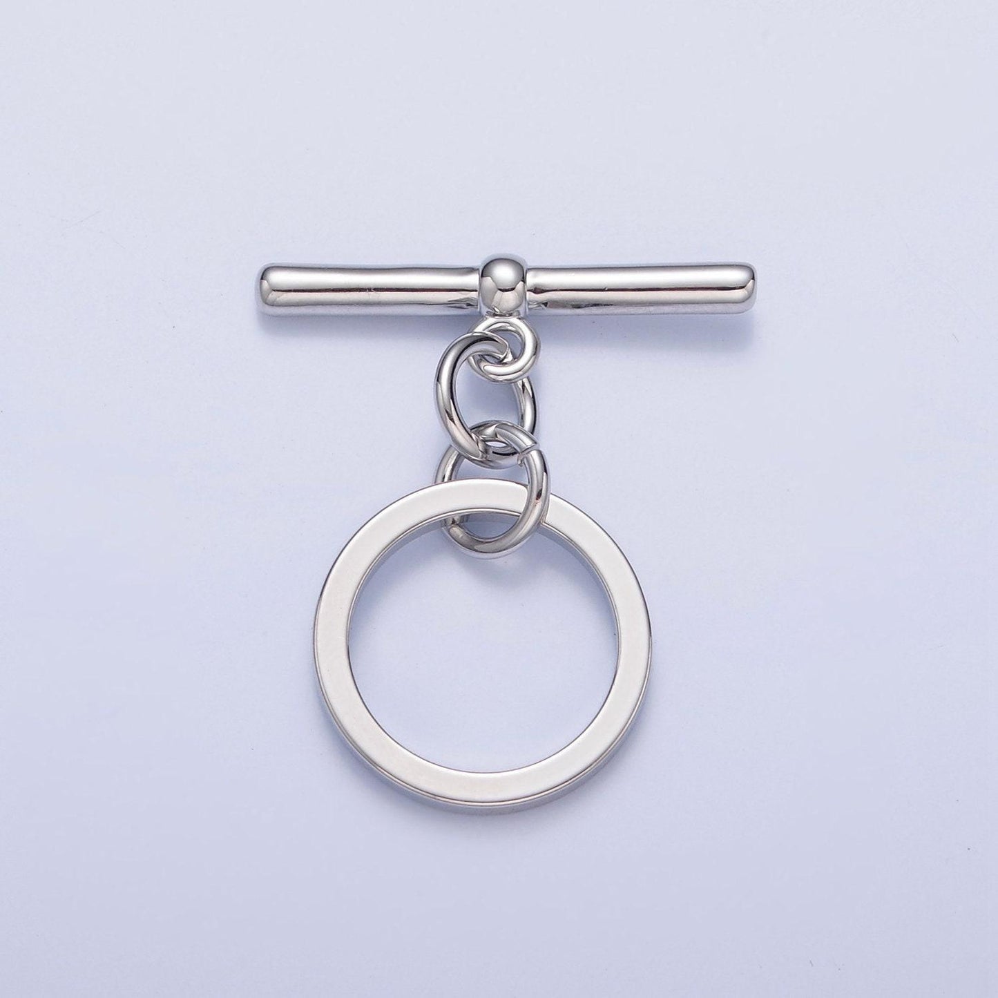 24k/14k gold filled, white-gold filled circle toggle clasp, jewelry clasp ot clasp for bracelet, necklace components l-751