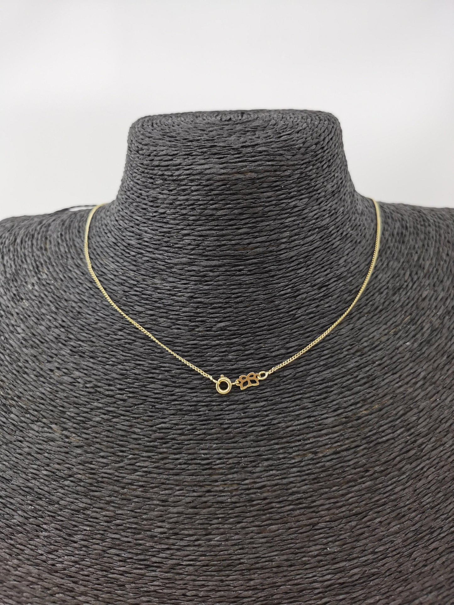 1pc 23.5'' sleek,1mm ready to use gold cuban curb necklace chain, layering curb chain dainty necklace,for pendant charm necklace making, 362