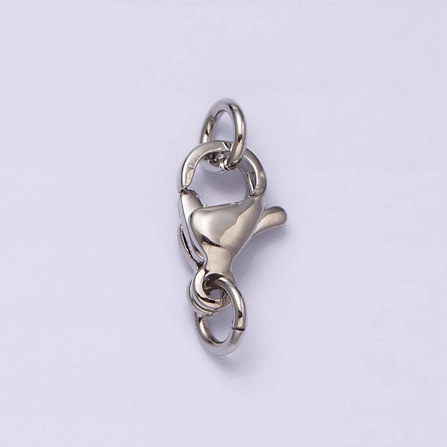 16k gold filled 9mm lobster clasps closure jump ring jewelry supply in gold & silver | z389 z390