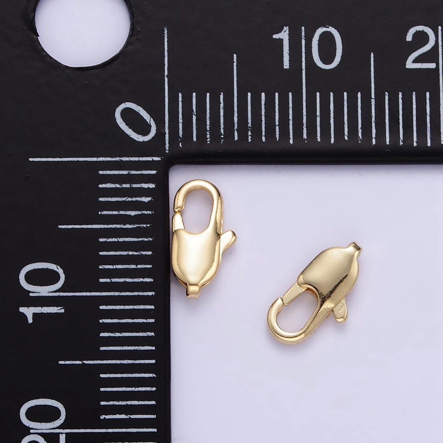 24k gold filled lobster clasps for jewelry supply in gold z869
