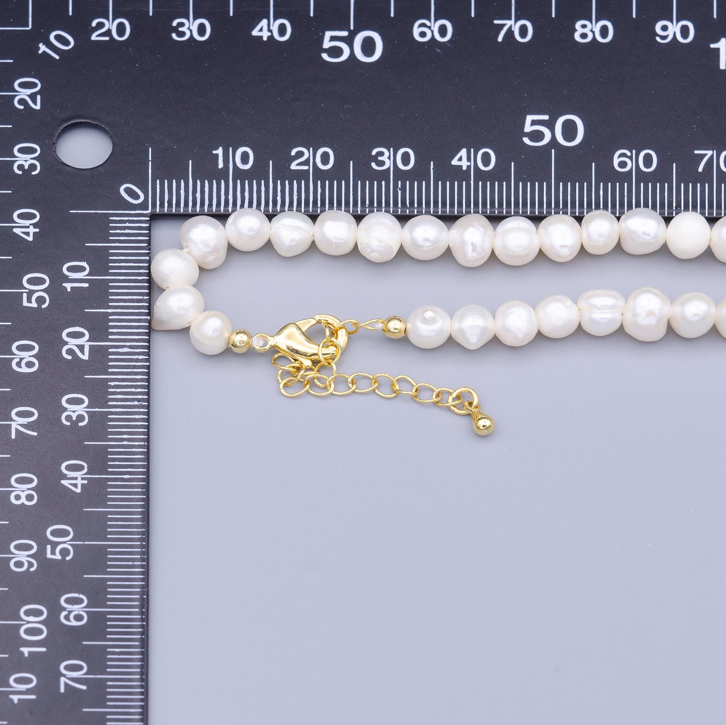 Freshwater Pearl Necklace Genuine Pearl Necklace Handmade Beaded Necklace Dainty Choker Pearl Necklace WA2914