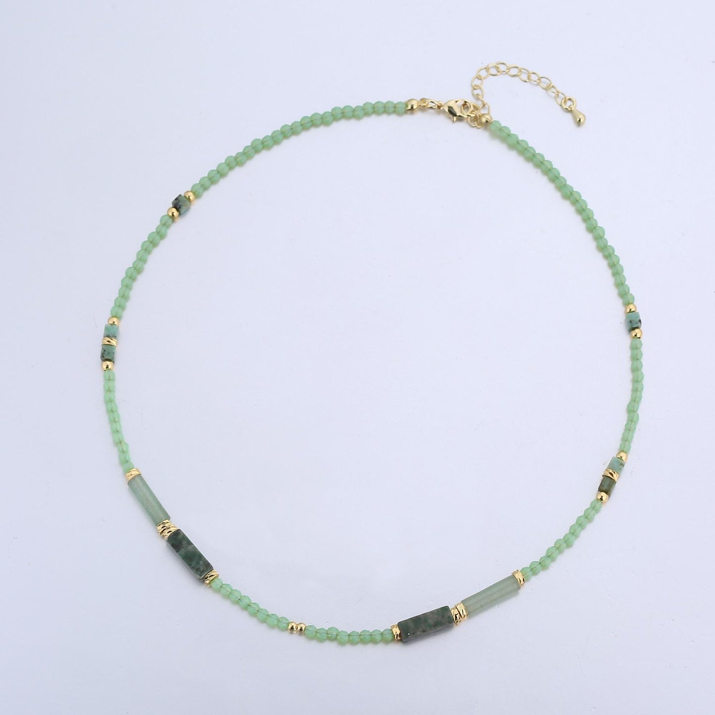 Summer Beaded Layer Necklace, Handmade Boho Festival Beach Accessory, Perfect Layered Gift for Her, Coastal & Trendy Jewelry WA-2963