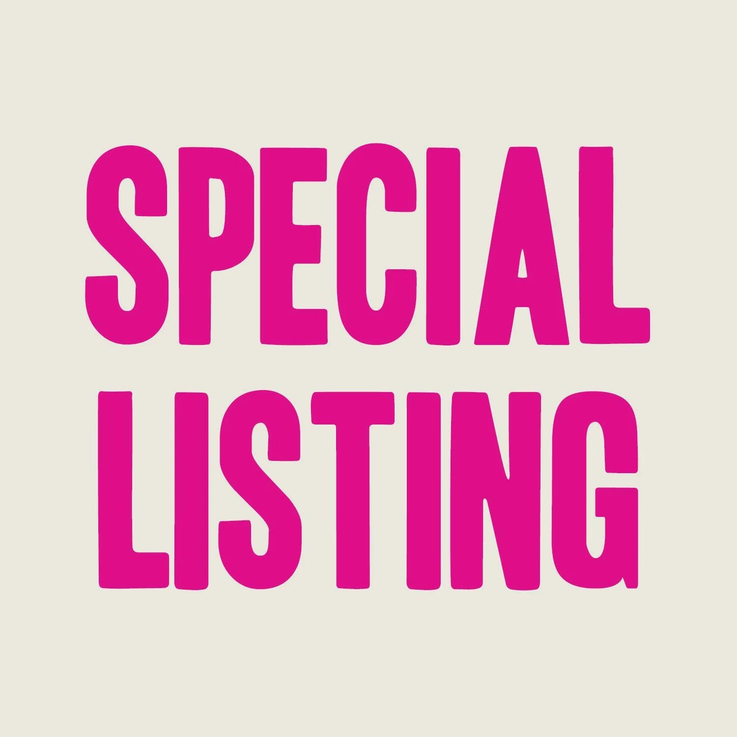 Special Listing for Mati
