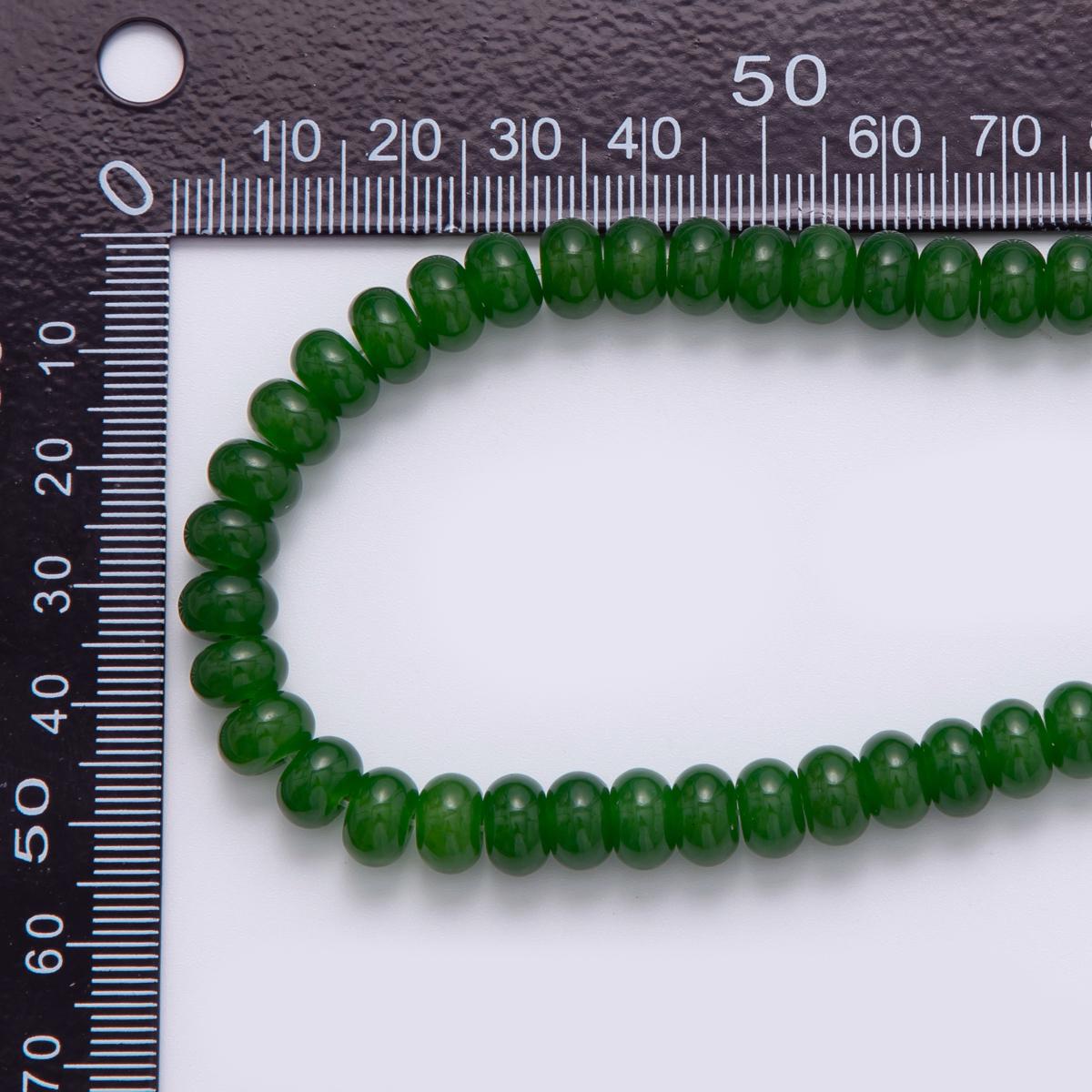 8mm Green Aventurine Natural Gemstone Bead Strand Finding | WA-033