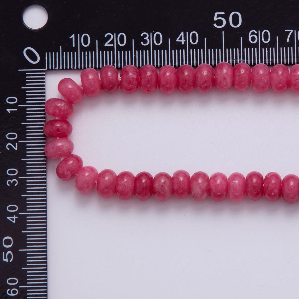 8mm Pink Rose Quartz Natural Gemstone Bead Strand Finding | WA-791