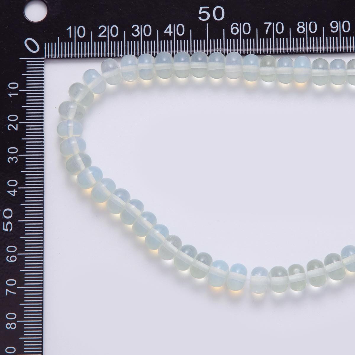 8mm Clear Quartz Natural Gemstone Bead Strand Finding | WA-416