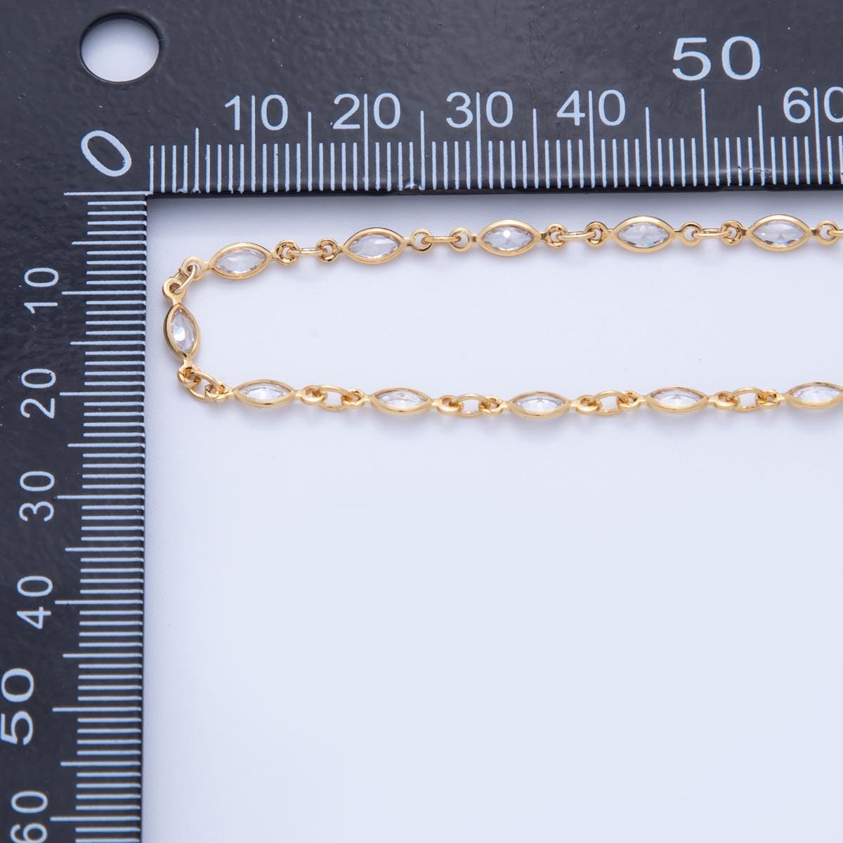 16K Gold Filled 1mm Minimalist Cable Unfinished Chain by Yard | Roll-1559